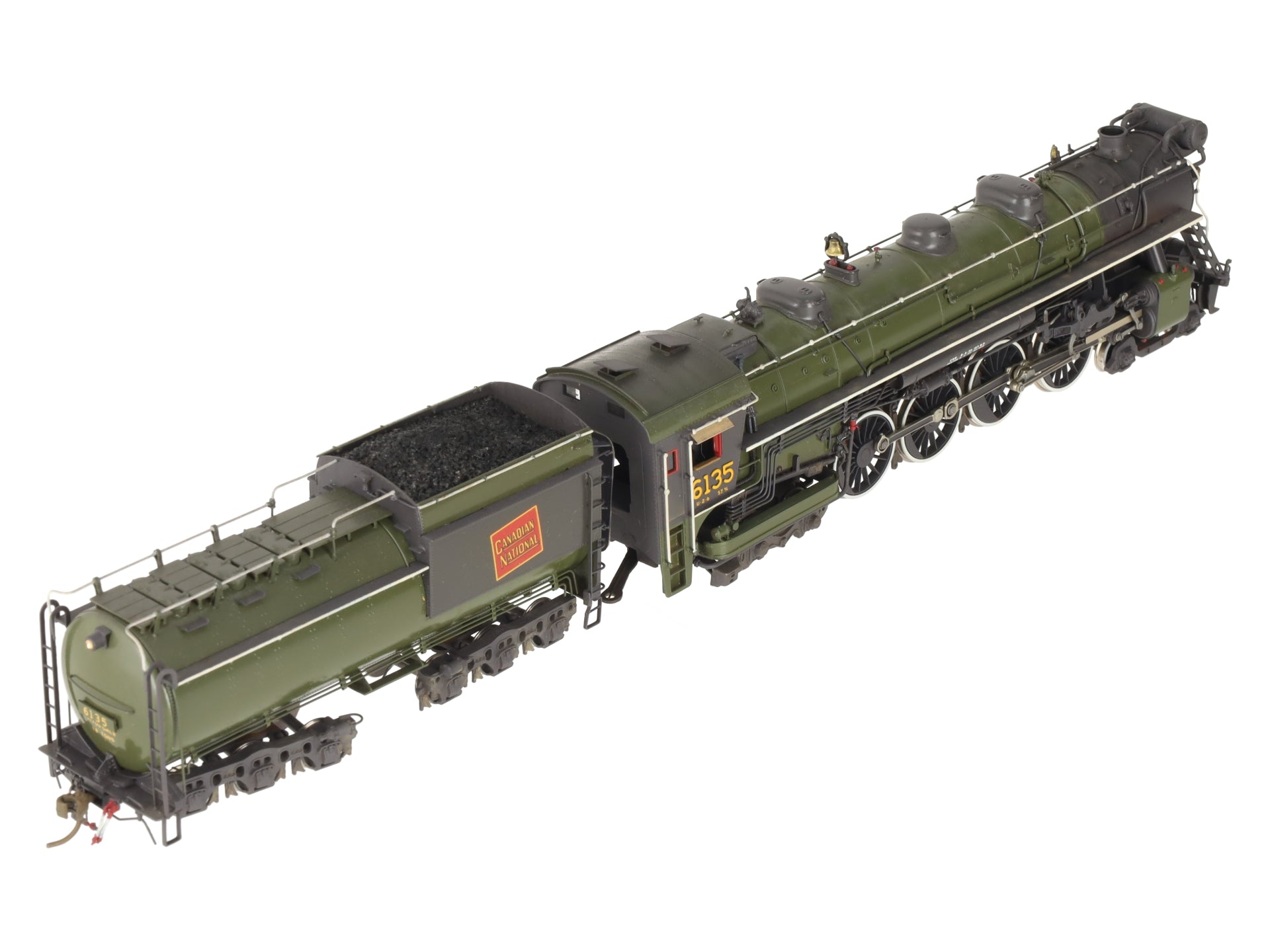 Van Hobbies HO BRASS CNR 4-8-4 U-2b,c w/o Deflector #6135 - Custom Painted/Box