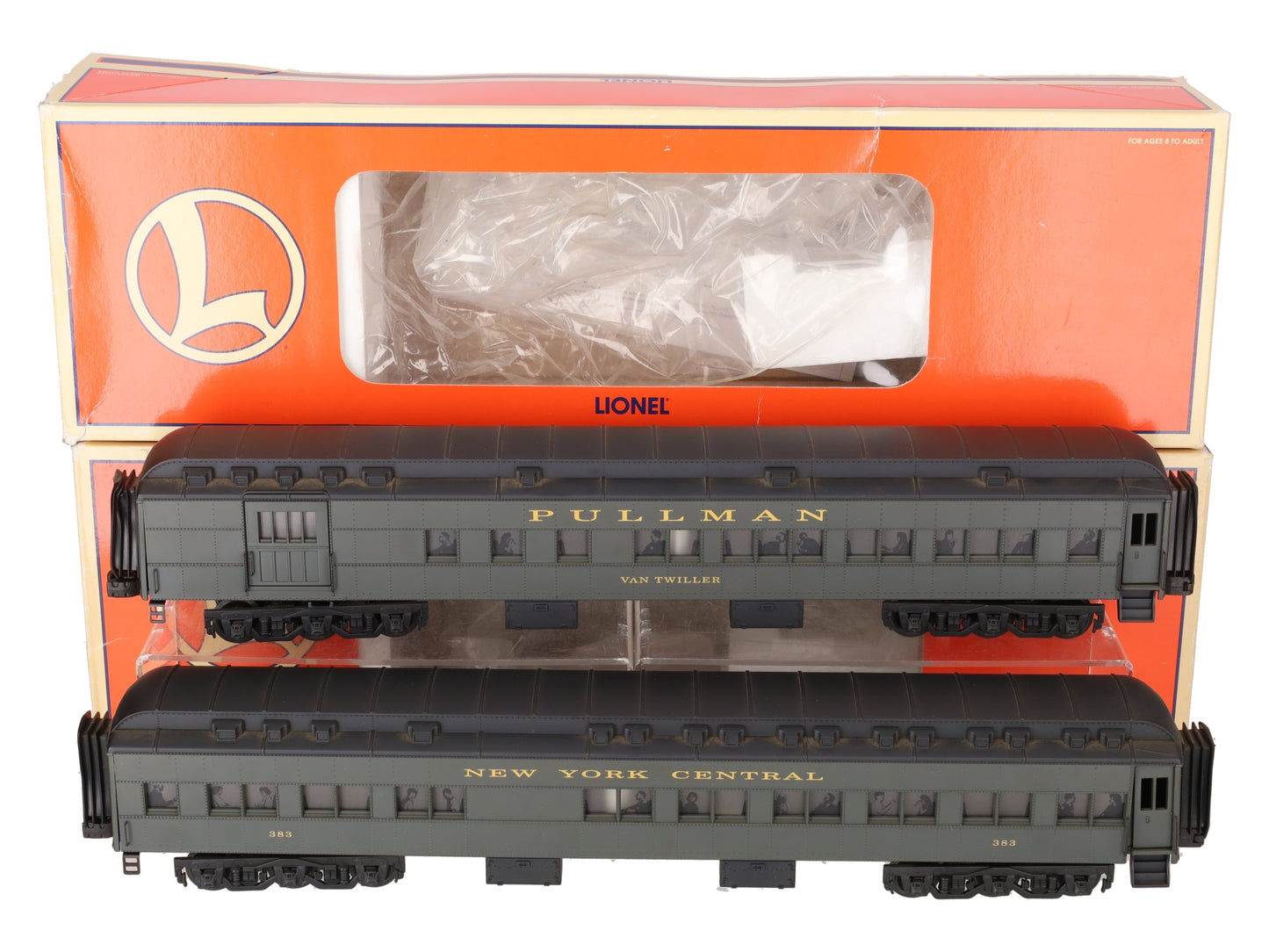 Lionel 6-29007 O New York Central Pullman Heavyweight Passenger Cars (Set of 2) EX/Box