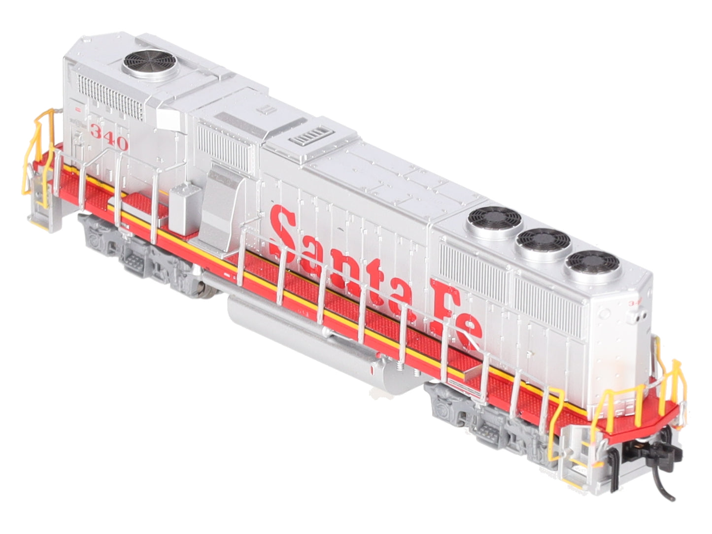 Fox Valley Models 70603 N Scale Santa Fe EMD GP60B Diesel Locomotive #340 w/ DCC LN/Box