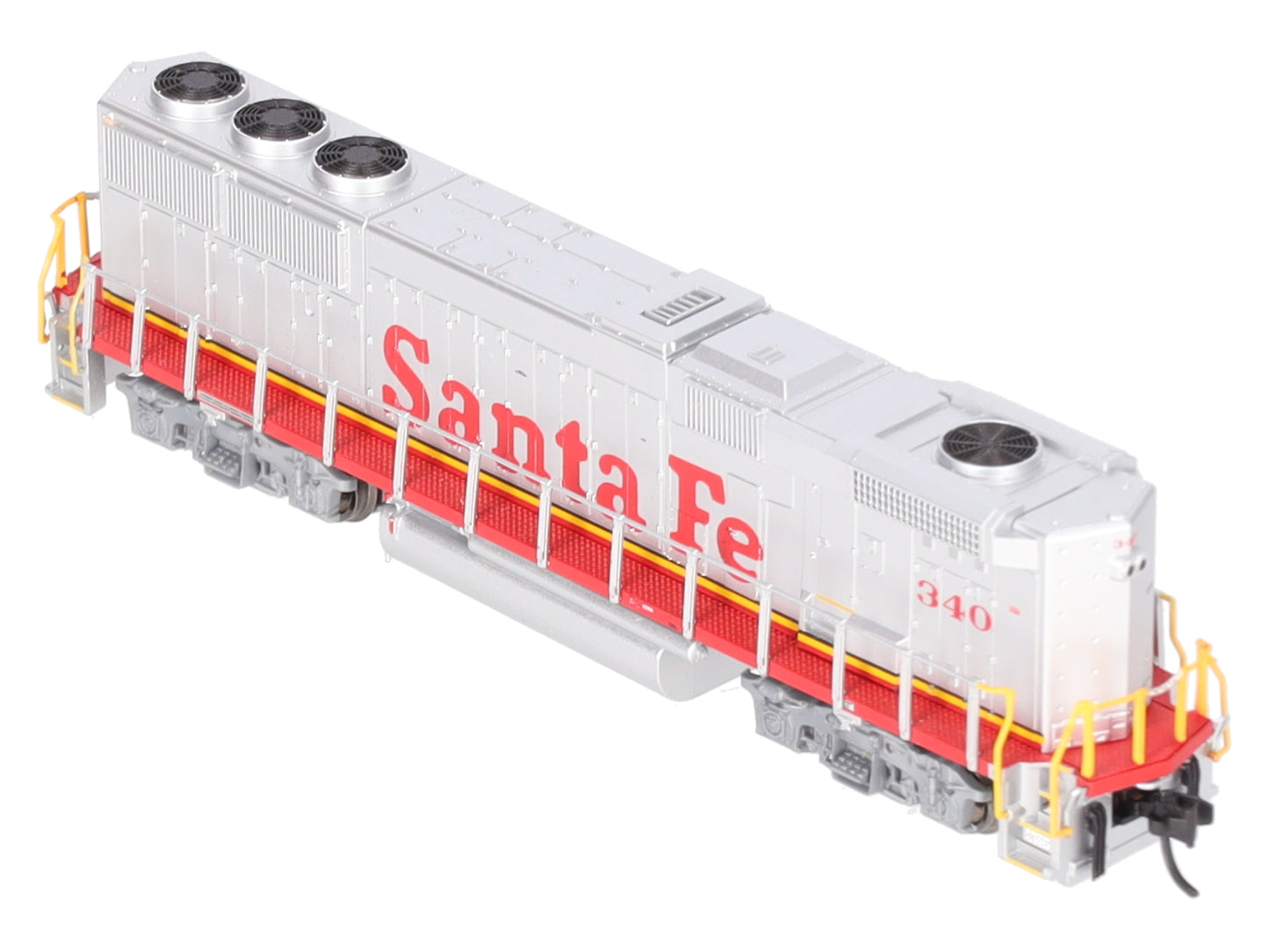 Fox Valley Models 70603 N Scale Santa Fe EMD GP60B Diesel Locomotive #340 w/ DCC LN/Box