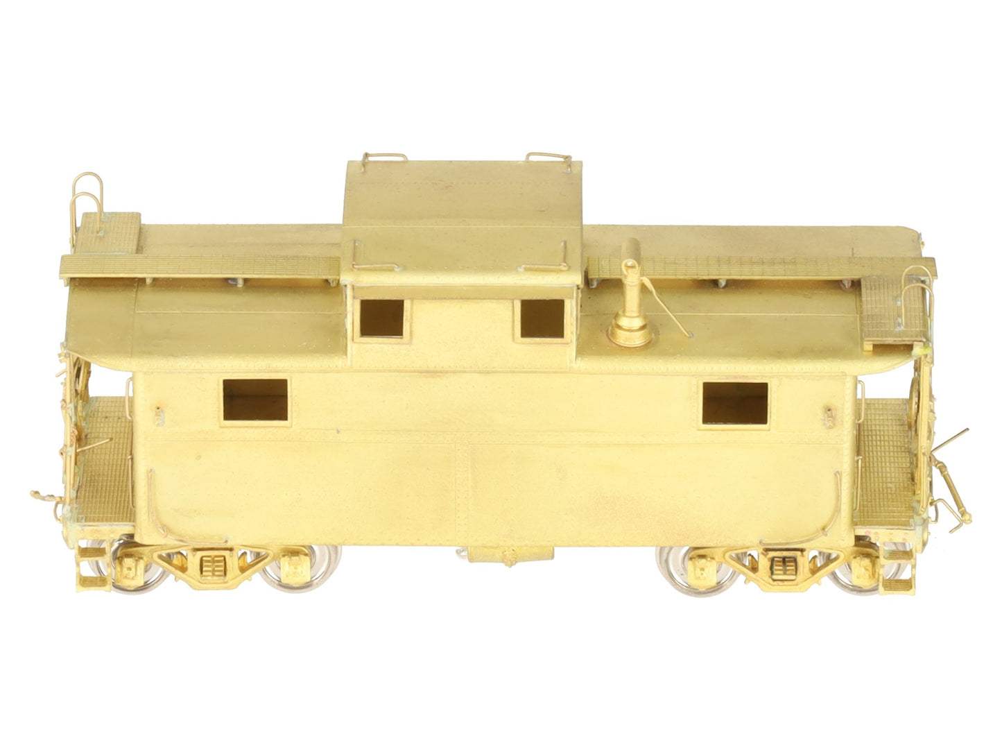 Overland OMI-1215 HO BRASS B&M N-5 Steel Caboose #C-16 - Unpainted EX/Box