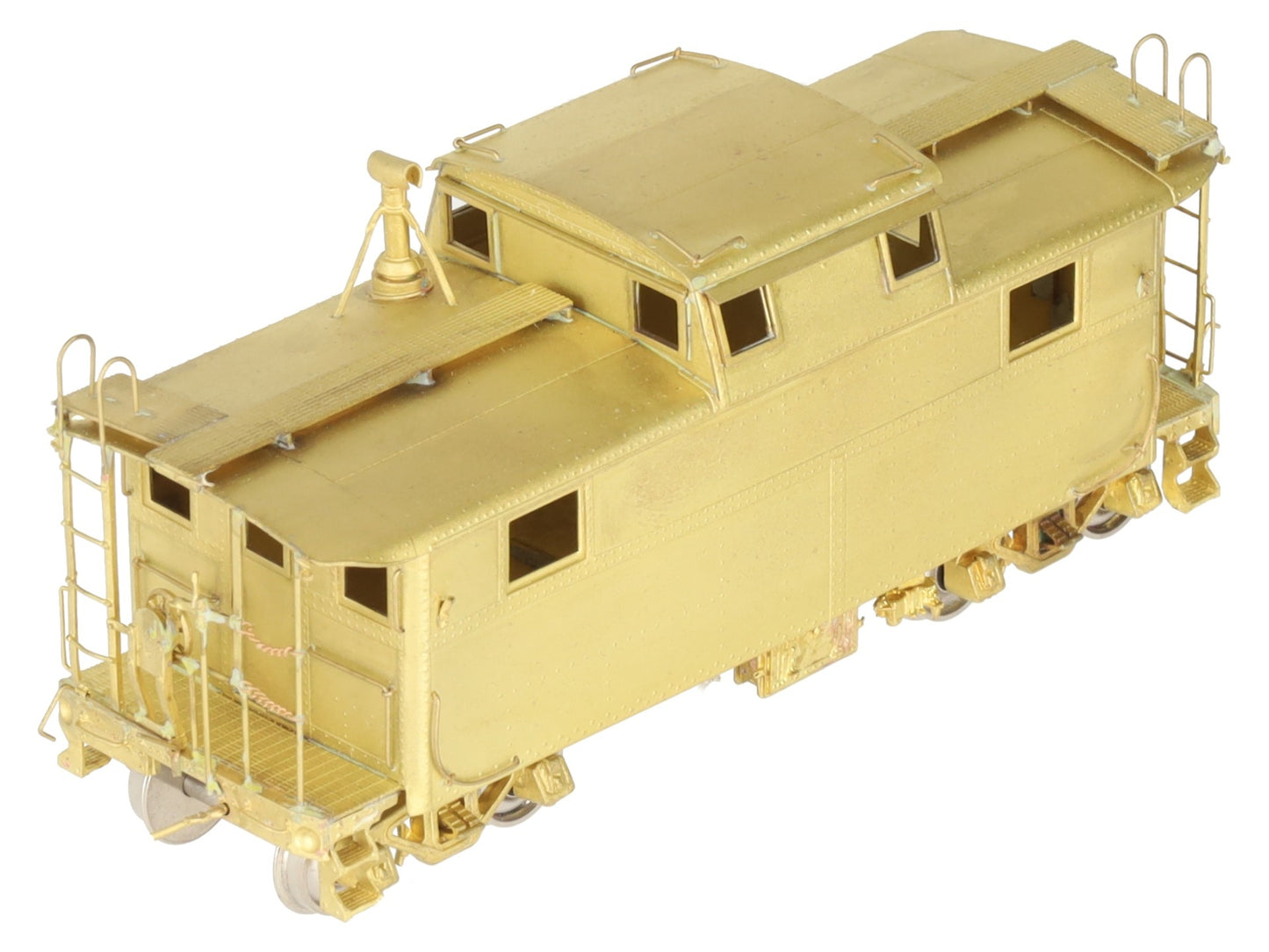 Overland OMI-1215 HO BRASS B&M N-5 Steel Caboose #C-16 - Unpainted EX/Box