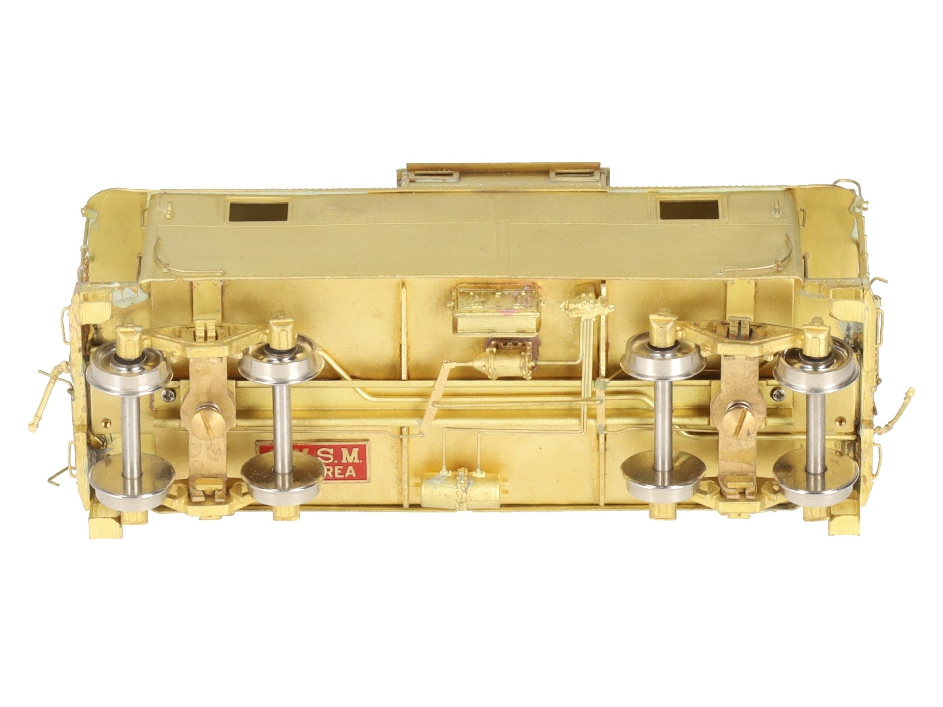 Overland OMI-1215 HO BRASS B&M N-5 Steel Caboose #C-16 - Unpainted EX/Box