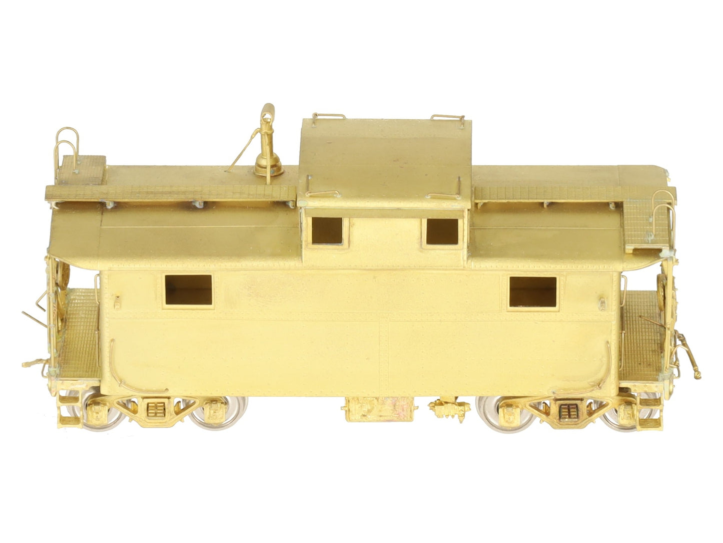 Overland OMI-1215 HO BRASS B&M N-5 Steel Caboose #C-16 - Unpainted EX/Box