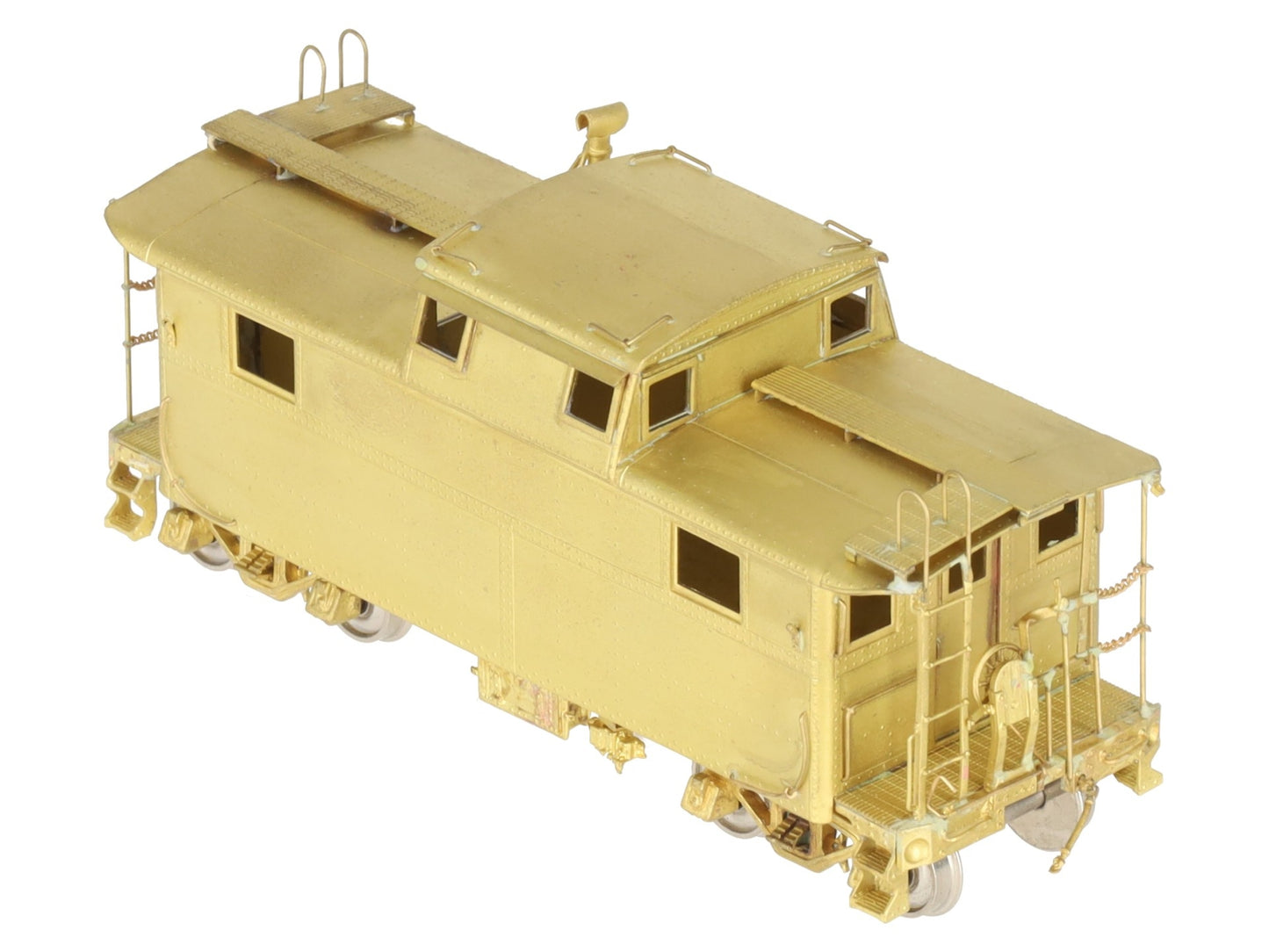 Overland OMI-1215 HO BRASS B&M N-5 Steel Caboose #C-16 - Unpainted EX/Box