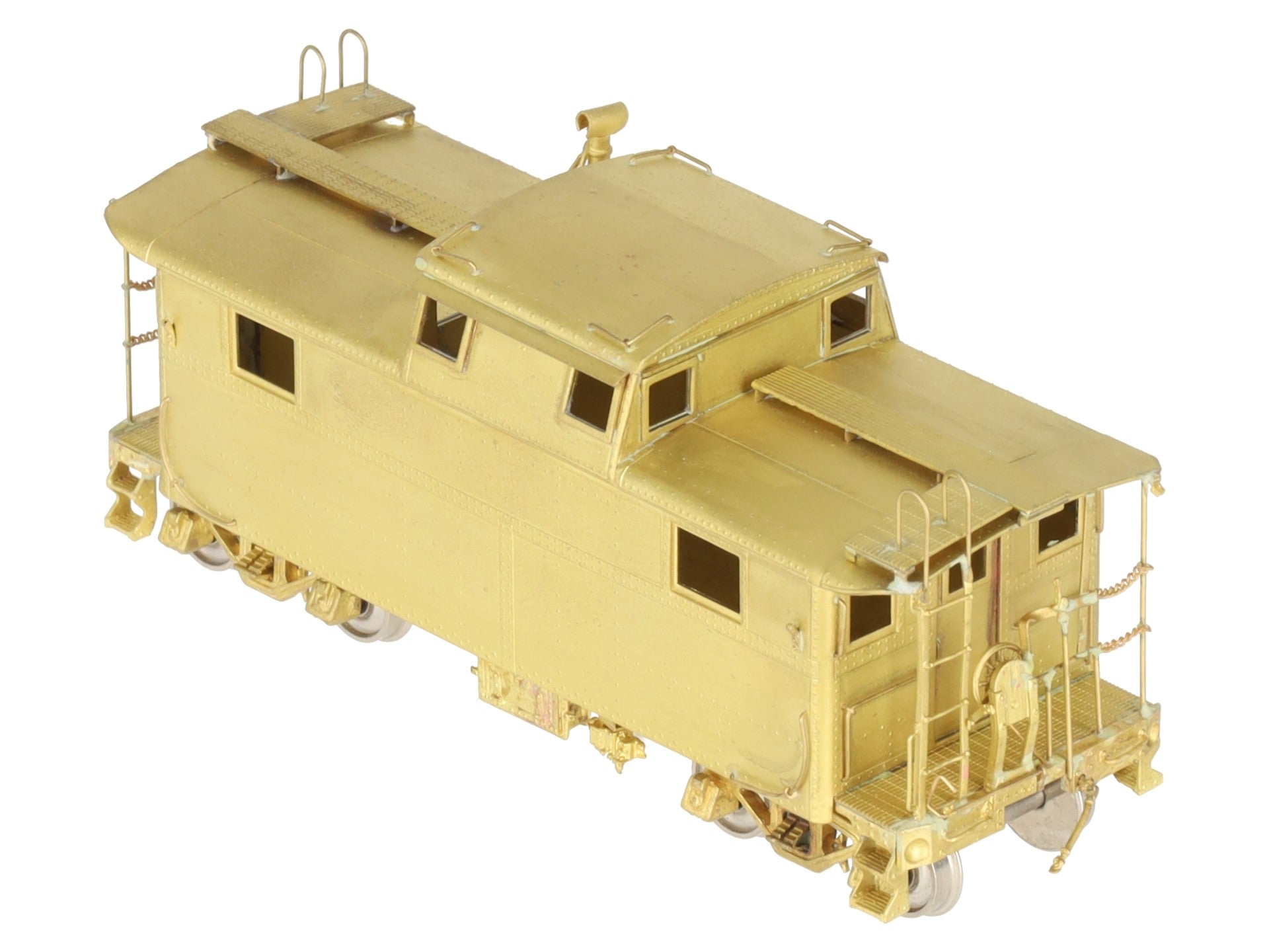 Overland OMI-1215 HO BRASS B&M N-5 Steel Caboose #C-16 - Unpainted EX/Box