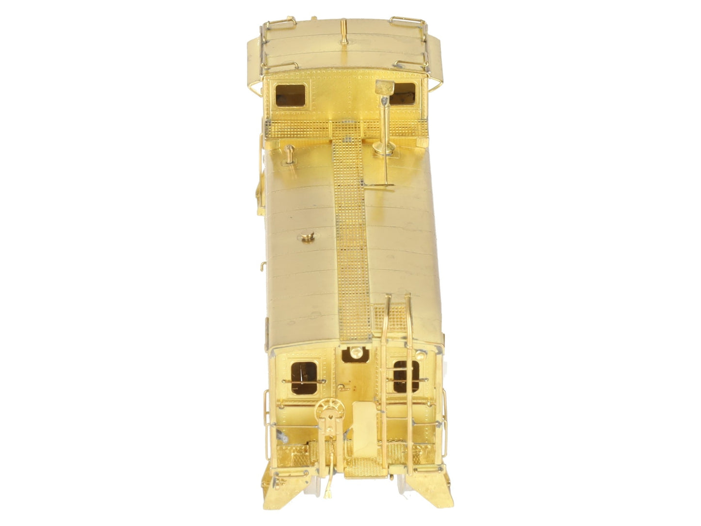 Overland OMI-1127 HO BRASS D&RGW Steel Caboose - Unpainted EX/Box