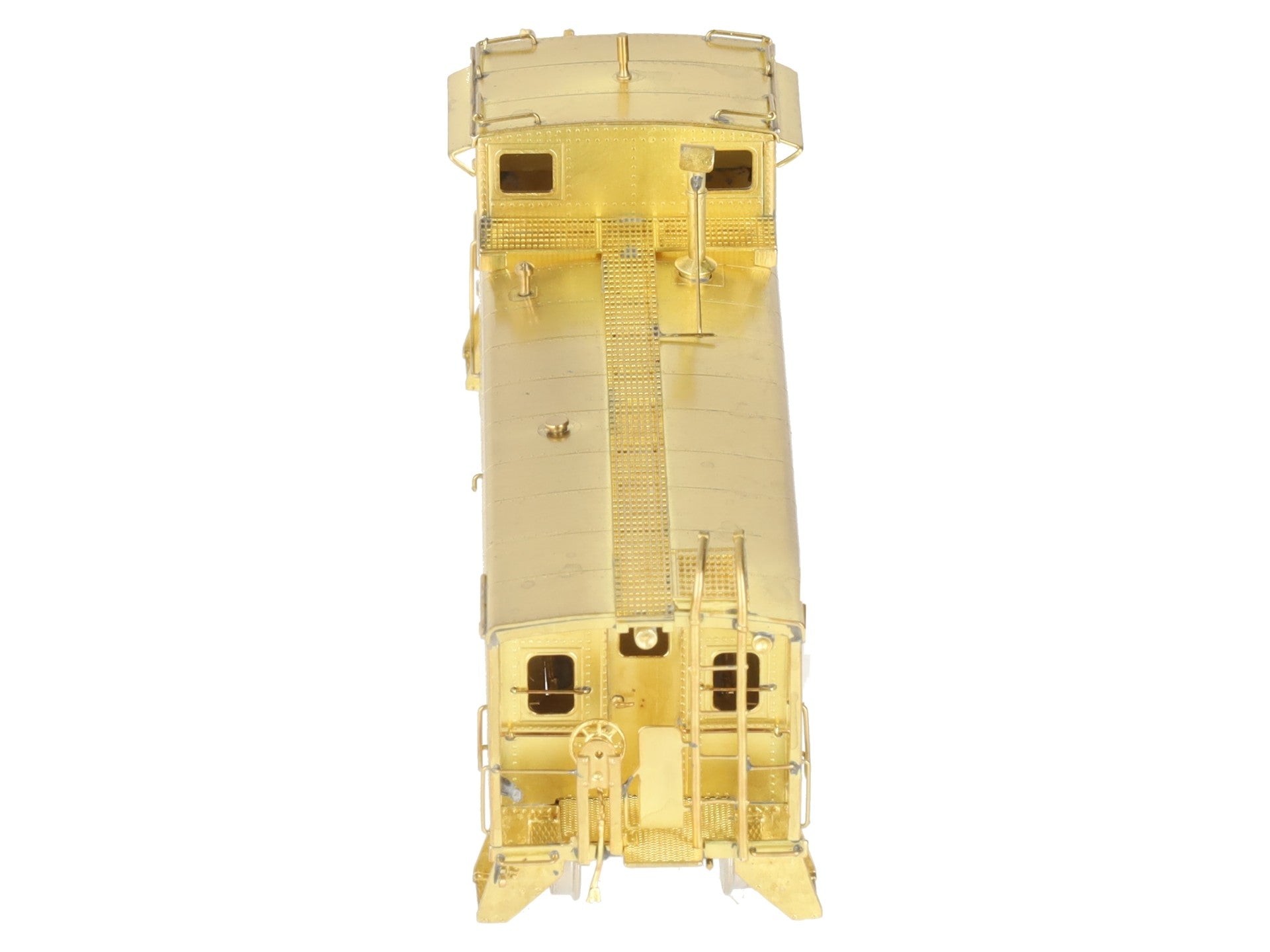 Overland OMI-1127 HO BRASS D&RGW Steel Caboose - Unpainted EX/Box