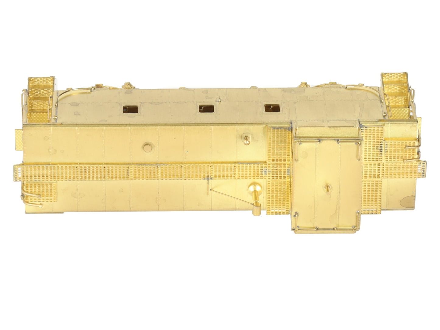 Overland OMI-1127 HO BRASS D&RGW Steel Caboose - Unpainted EX/Box