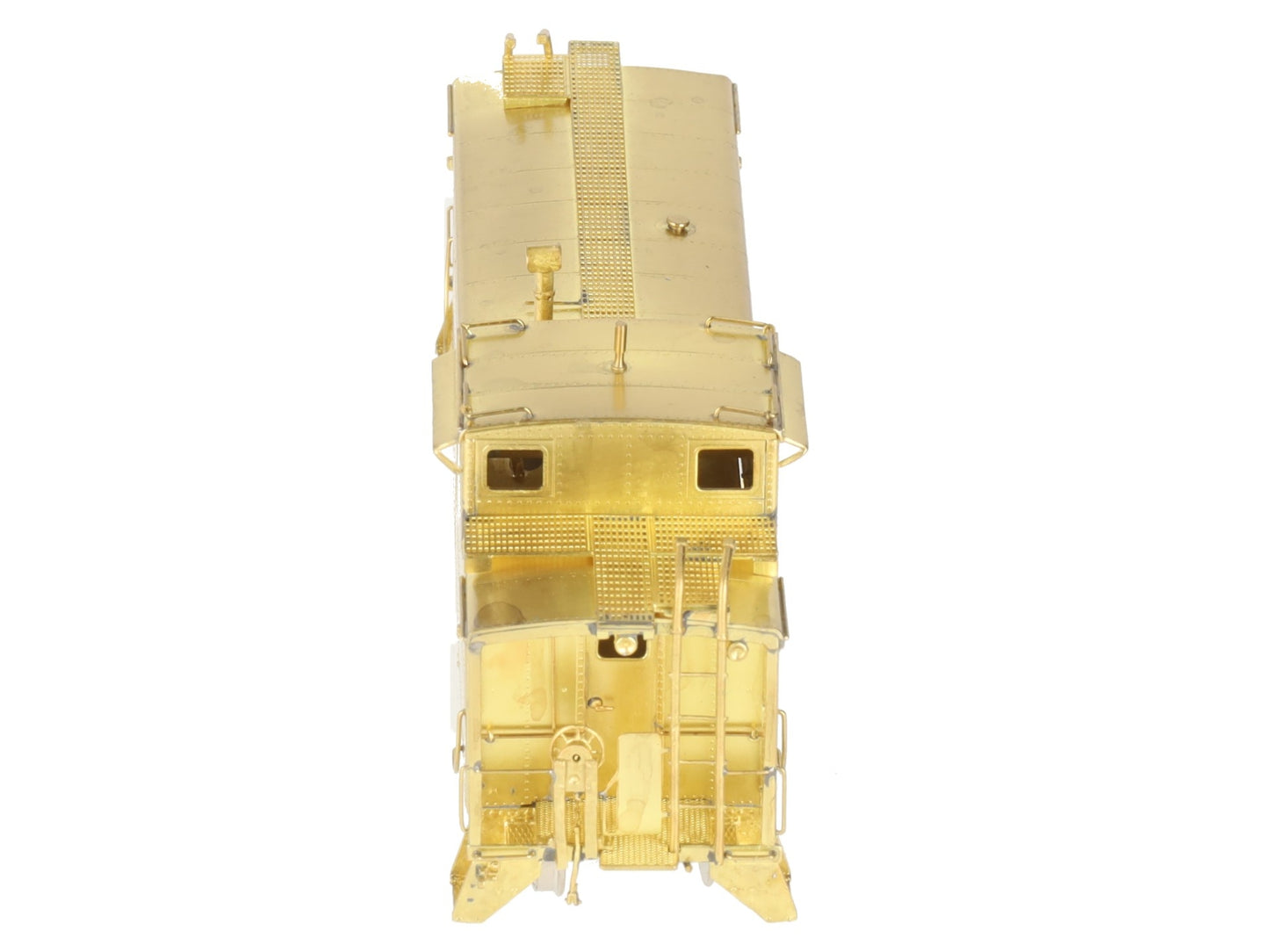 Overland OMI-1127 HO BRASS D&RGW Steel Caboose - Unpainted EX/Box