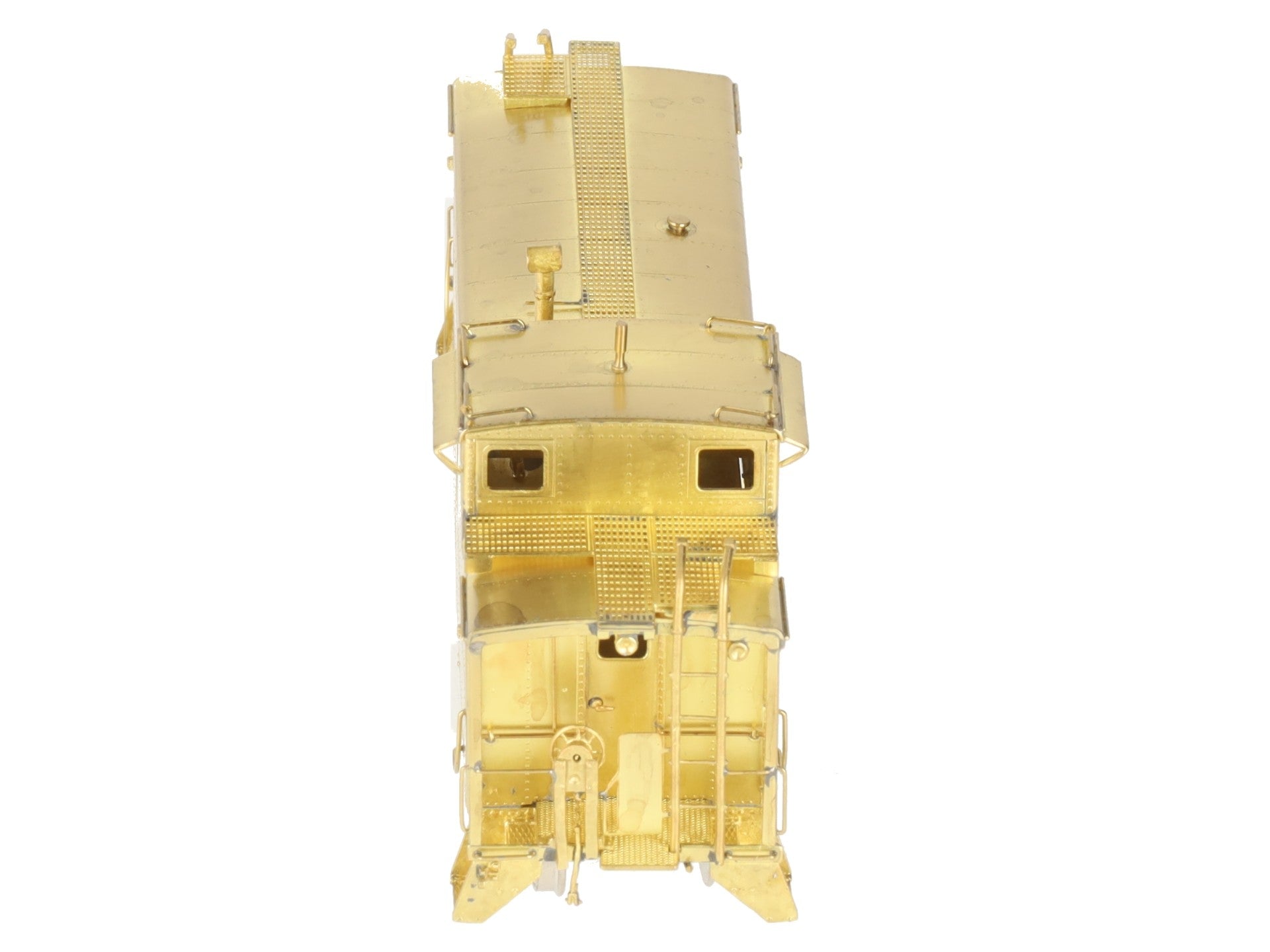 Overland OMI-1127 HO BRASS D&RGW Steel Caboose - Unpainted EX/Box