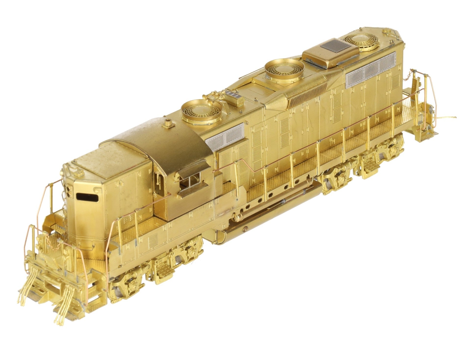 Overland OMI-5619 HO BRASS Milwaukee Road GP20 Diesel Locomotive - Unpainted EX/Box