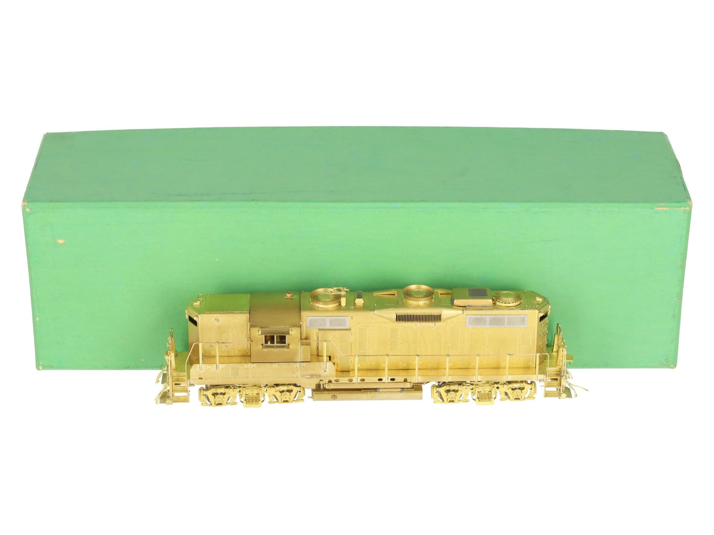 Overland OMI-5619 HO BRASS Milwaukee Road GP20 Diesel Locomotive - Unpainted EX/Box
