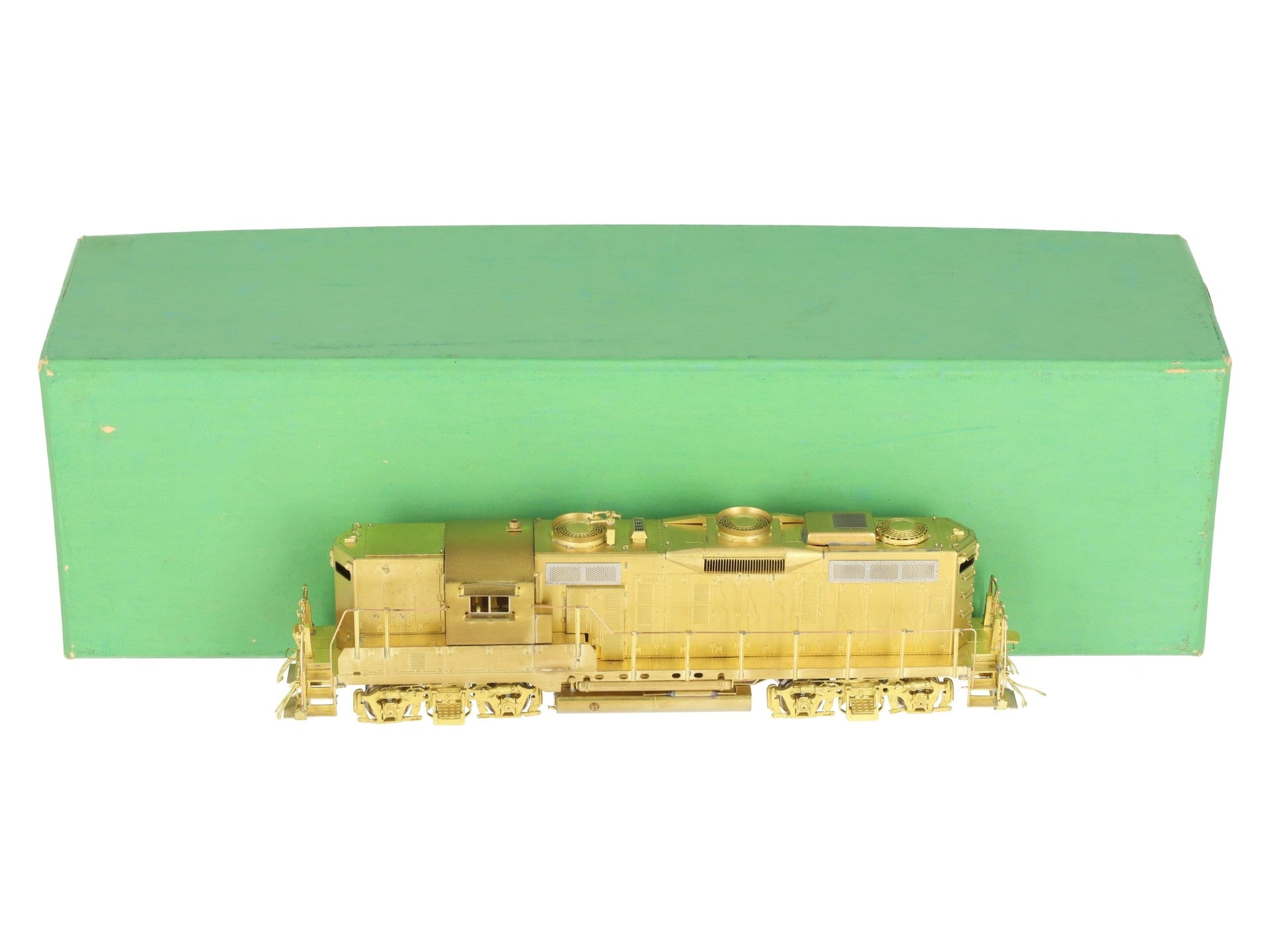 Overland OMI-5619 HO BRASS Milwaukee Road GP20 Diesel Locomotive - Unpainted EX/Box