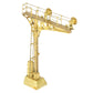 Overland OMI-3469 HO Brass Double Track Cantilever Signal Tower - unpainted EX/Box