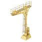 Overland OMI-3469 HO Brass Double Track Cantilever Signal Tower - unpainted EX/Box