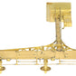 Overland OMI-3469 HO Brass Double Track Cantilever Signal Tower - unpainted EX/Box
