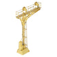 Overland OMI-3469 HO Brass Double Track Cantilever Signal Tower - unpainted EX/Box