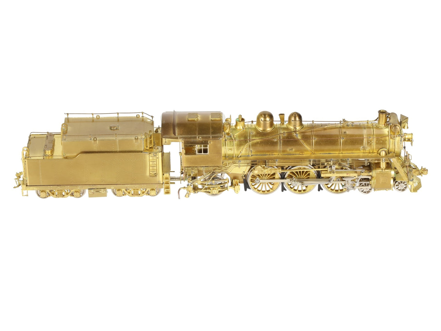 Overland 1459 HO BRASS CNR K-3-g 4-6-2 Steam Locomotive & Tender - Unpainted EX/Box