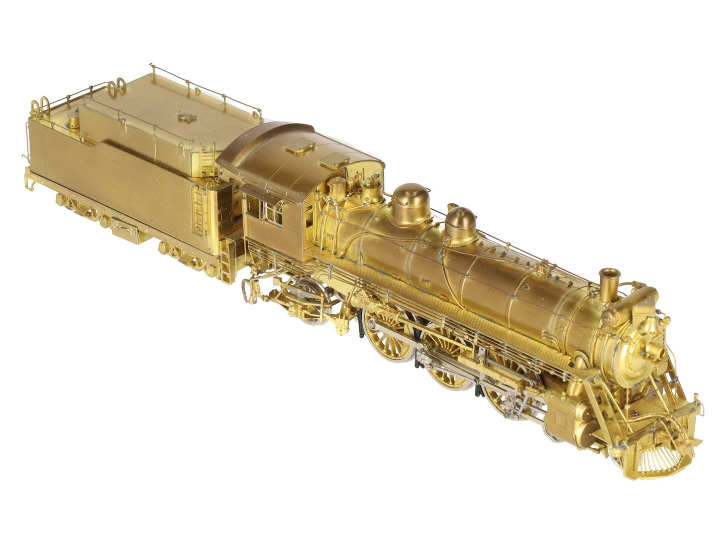 Overland 1459 HO BRASS CNR K-3-g 4-6-2 Steam Locomotive & Tender - Unpainted EX/Box