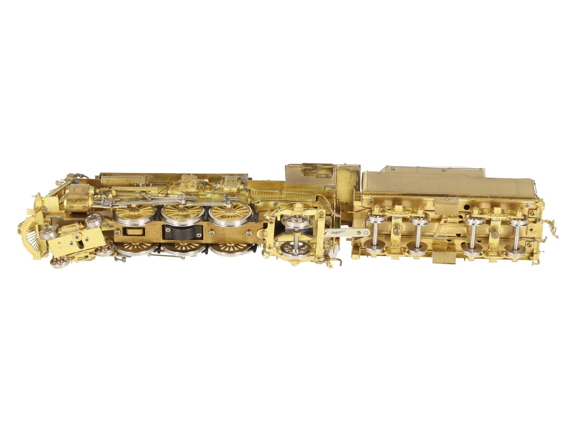 Overland 1459 HO BRASS CNR K-3-g 4-6-2 Steam Locomotive & Tender - Unpainted EX/Box
