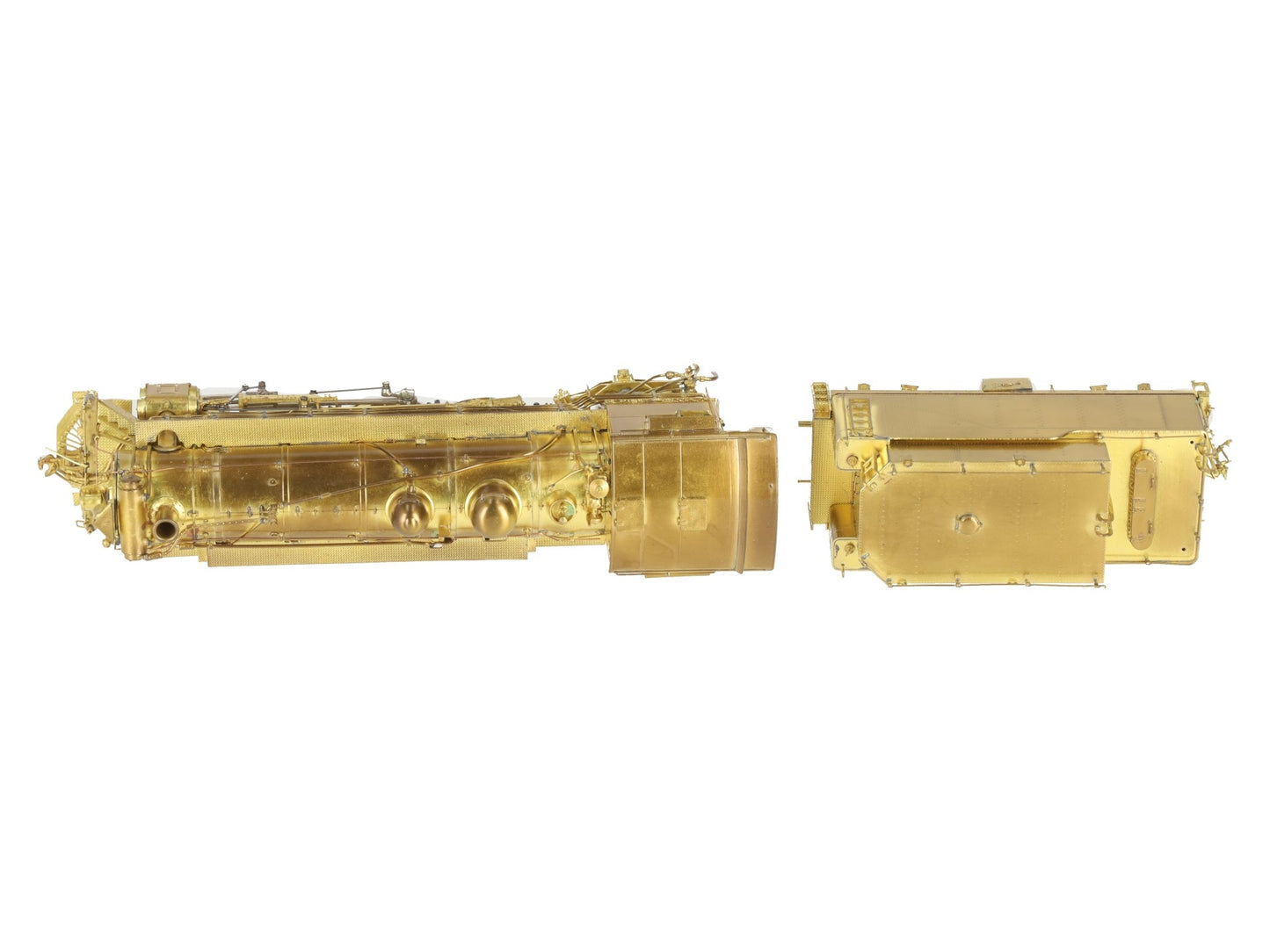 Overland 1459 HO BRASS CNR K-3-g 4-6-2 Steam Locomotive & Tender - Unpainted EX/Box