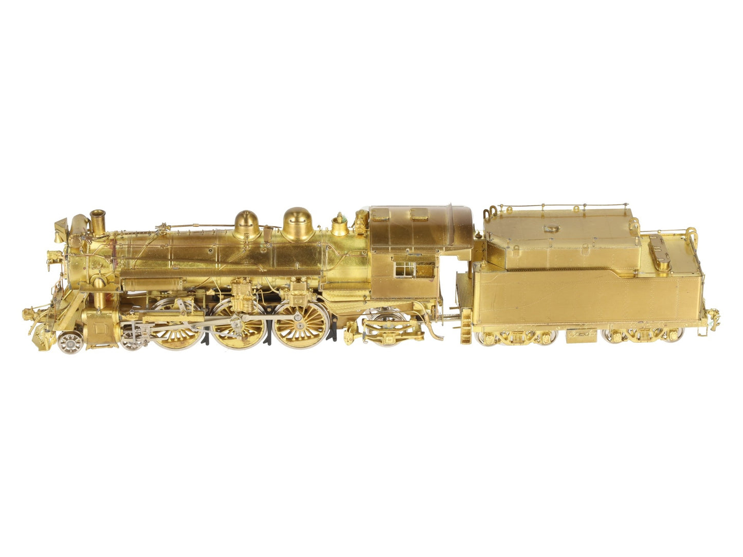 Overland 1459 HO BRASS CNR K-3-g 4-6-2 Steam Locomotive & Tender - Unpainted EX/Box