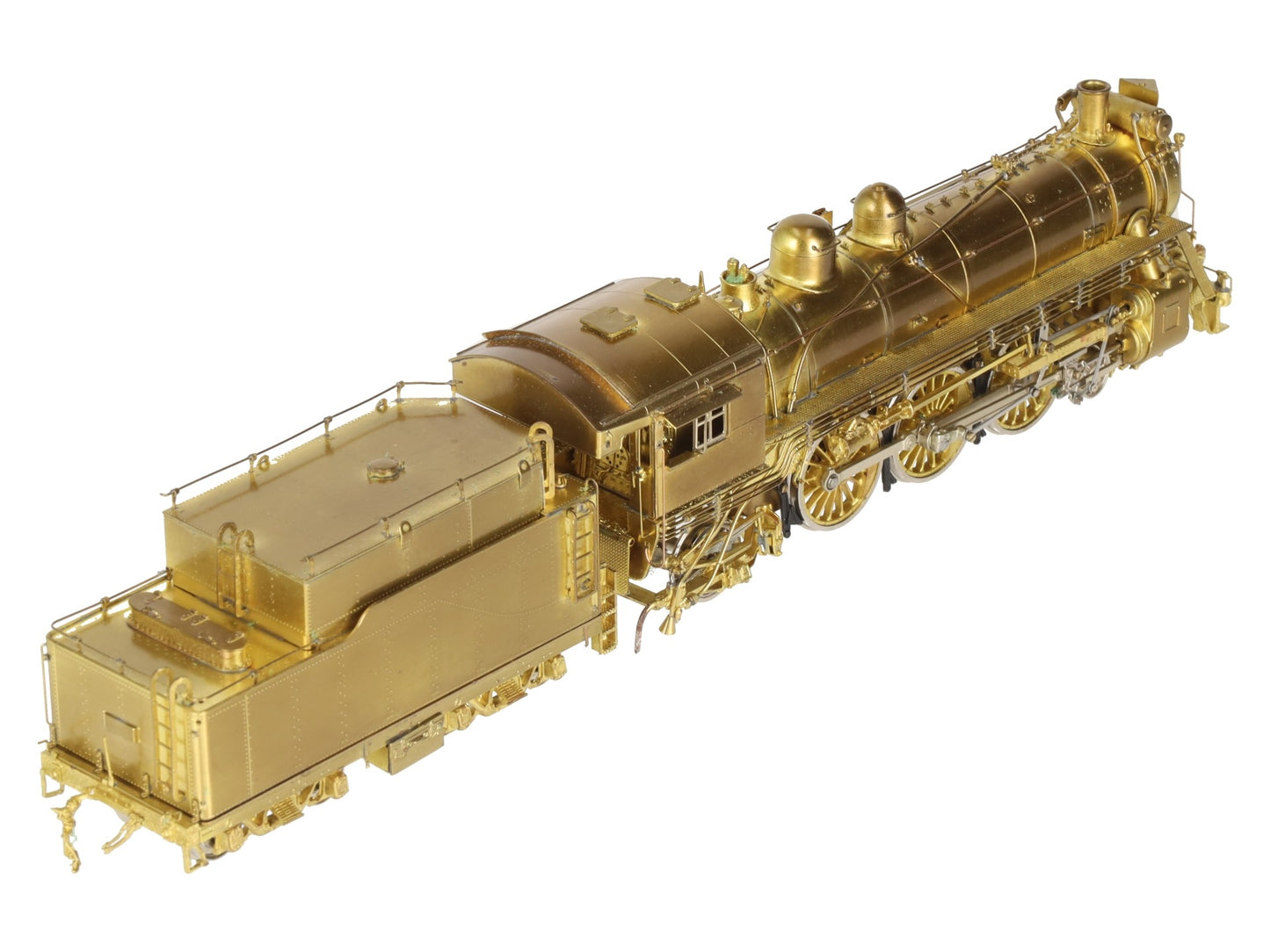 Overland 1459 HO BRASS CNR K-3-g 4-6-2 Steam Locomotive & Tender - Unpainted EX/Box