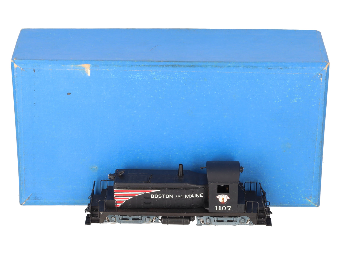 Alco Models D-140 HO Brass EMD SW-1 Diesel Locomotive - painted EX/Box