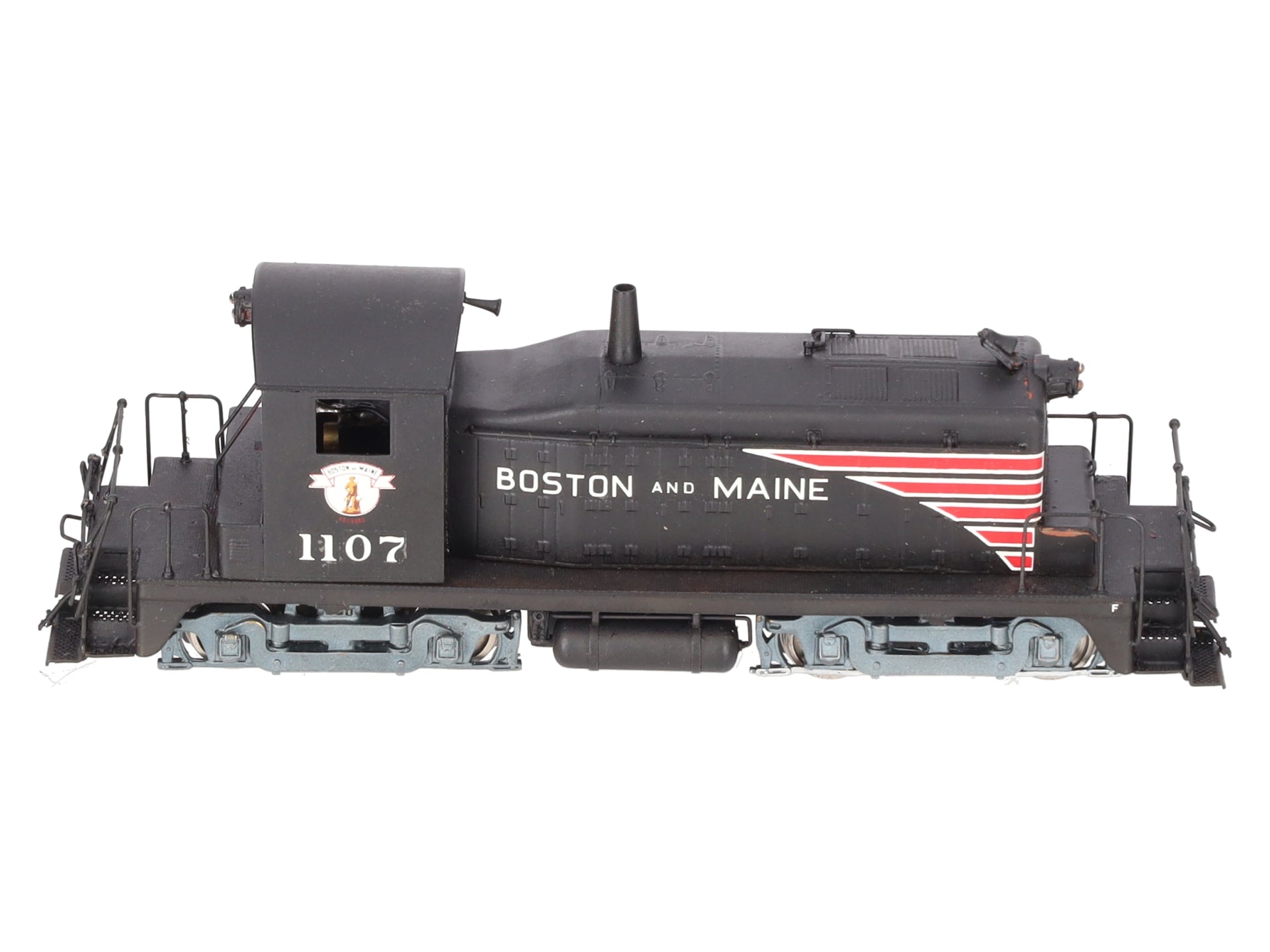 Alco Models D-140 HO Brass EMD SW-1 Diesel Locomotive - painted EX/Box