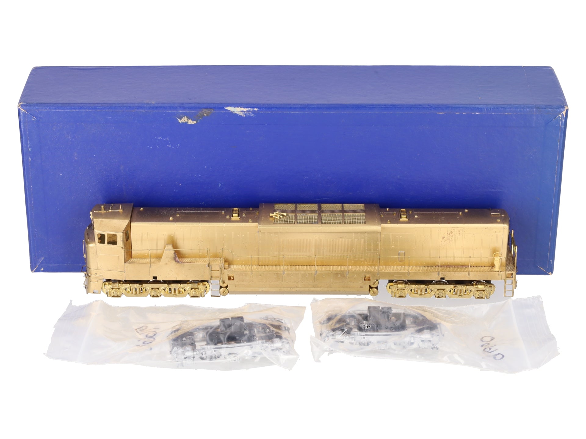 Alco Models D-134R HO BRASS GE U-50-C Diesel Locomotive - Unpainted EX/Box