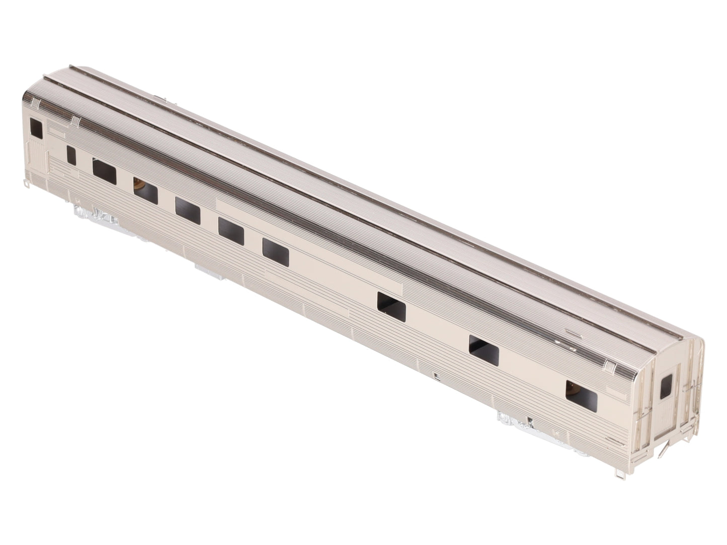 Oriental Limited 429 BRASS HO Nickel Plated California Zephyr Sleeper Car #429 LN/Box