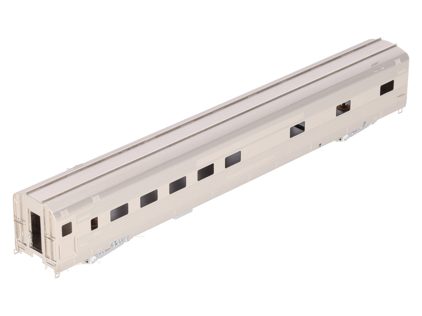 Oriental Limited 429 BRASS HO Nickel Plated California Zephyr Sleeper Car #429 LN/Box