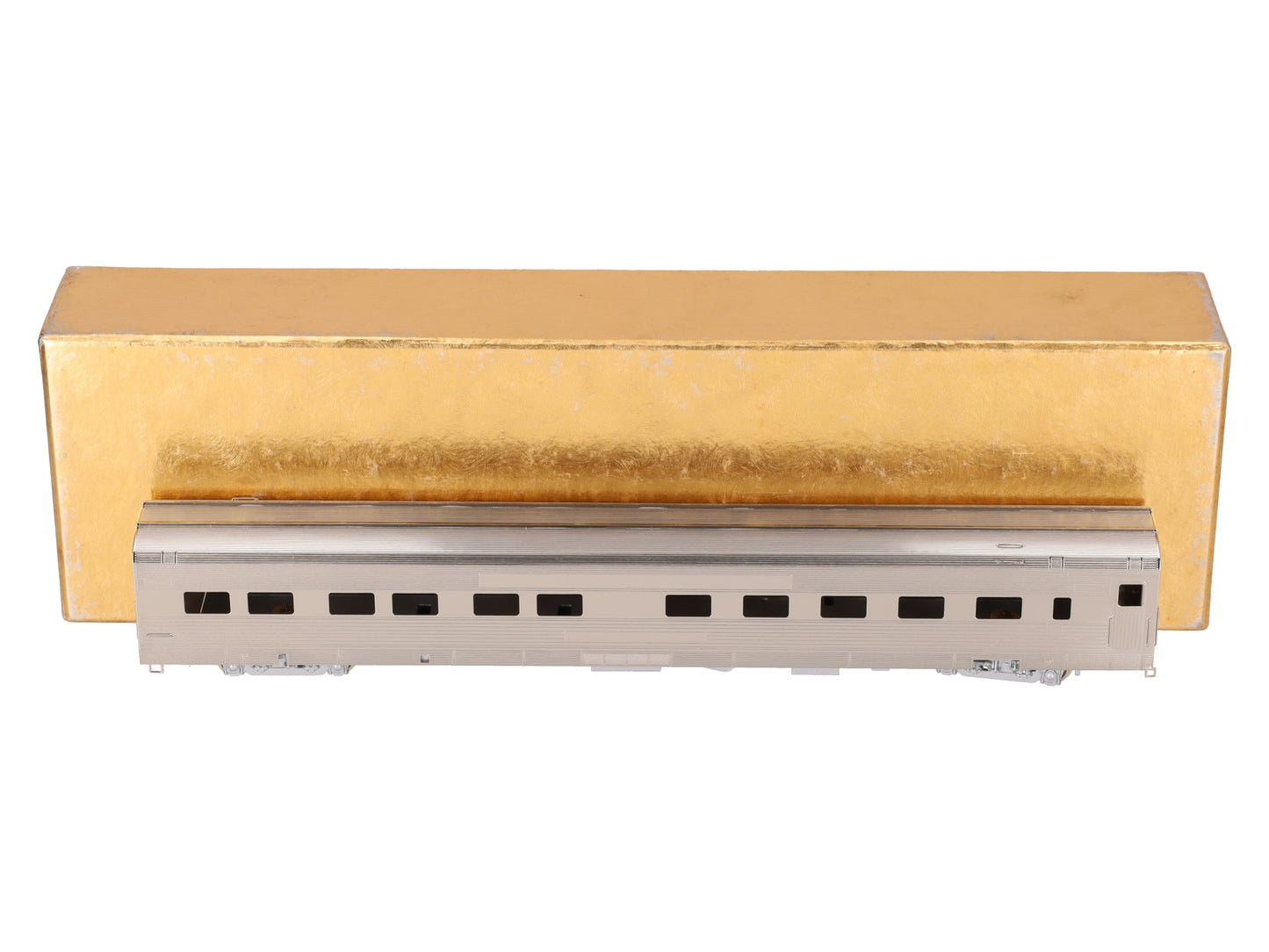 Oriental Limited 429 BRASS HO Nickel Plated California Zephyr Sleeper Car #429 LN/Box