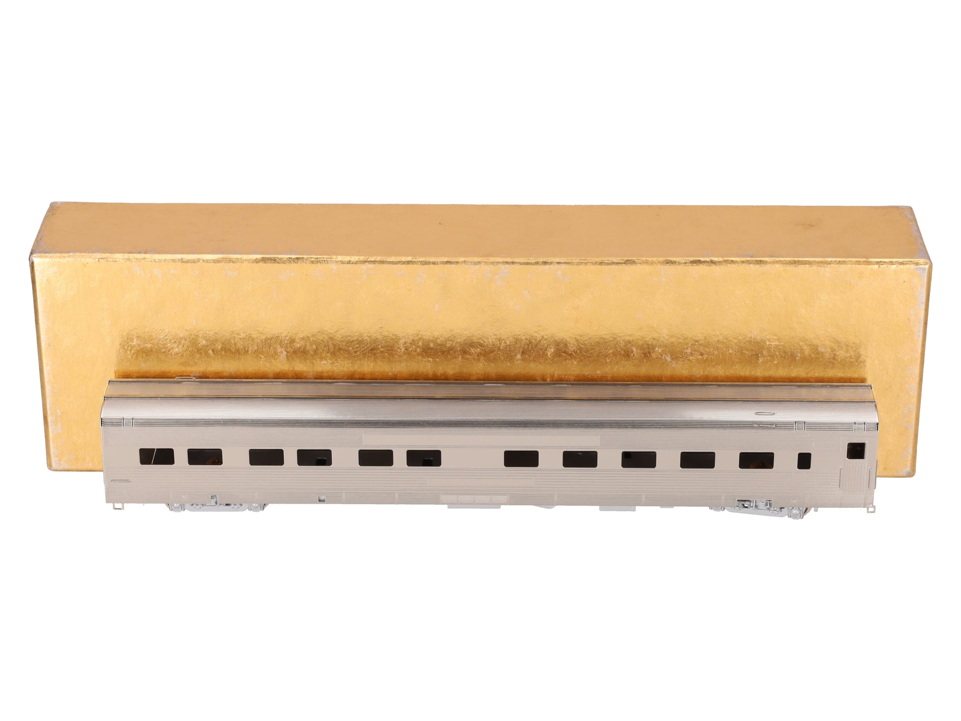 Oriental Limited 429 BRASS HO Nickel Plated California Zephyr Sleeper Car #429 LN/Box