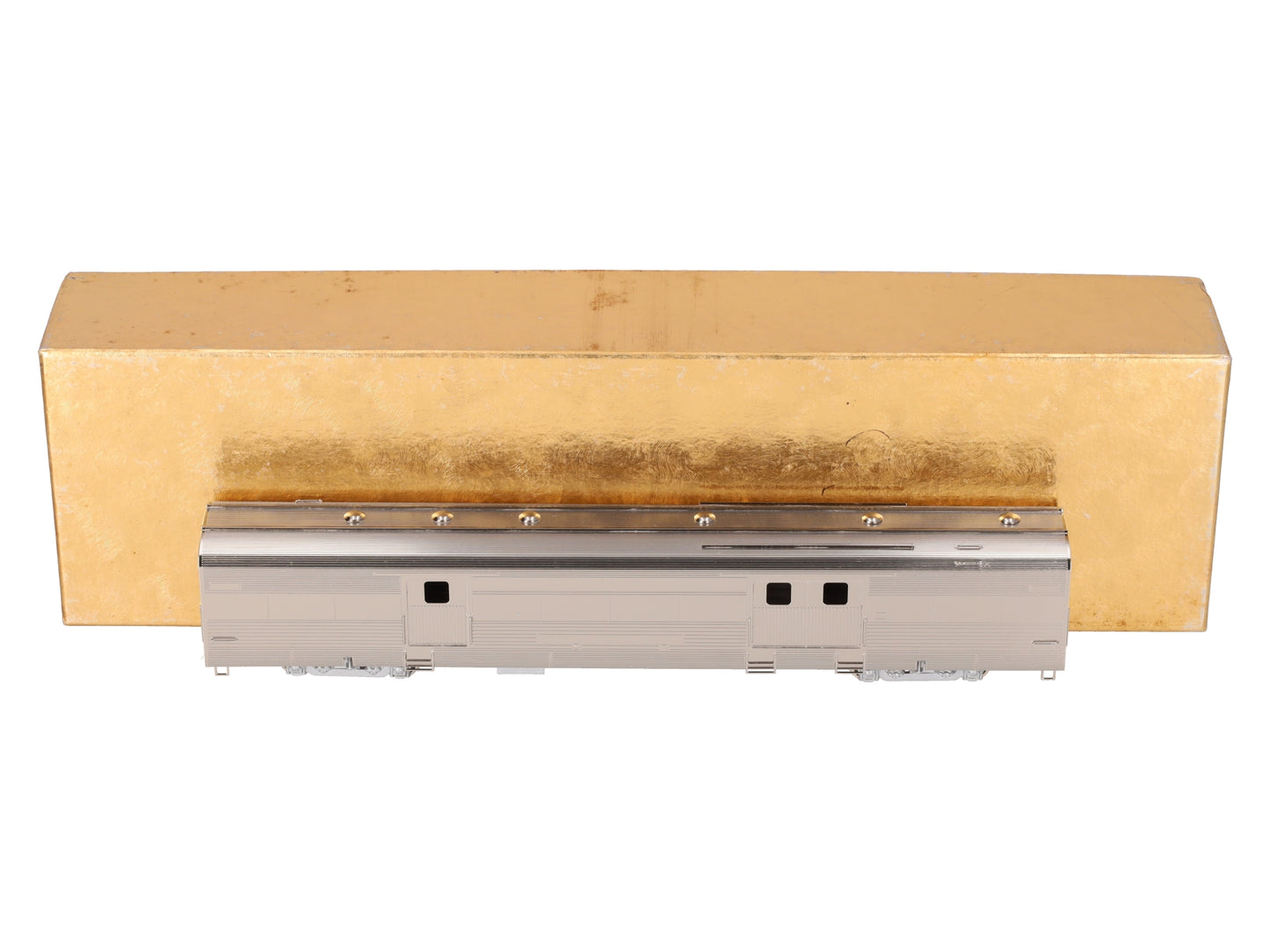 Oriental Limited 903 HO Scale BRASS 'Silver Bear' Baggage Car LN/Box