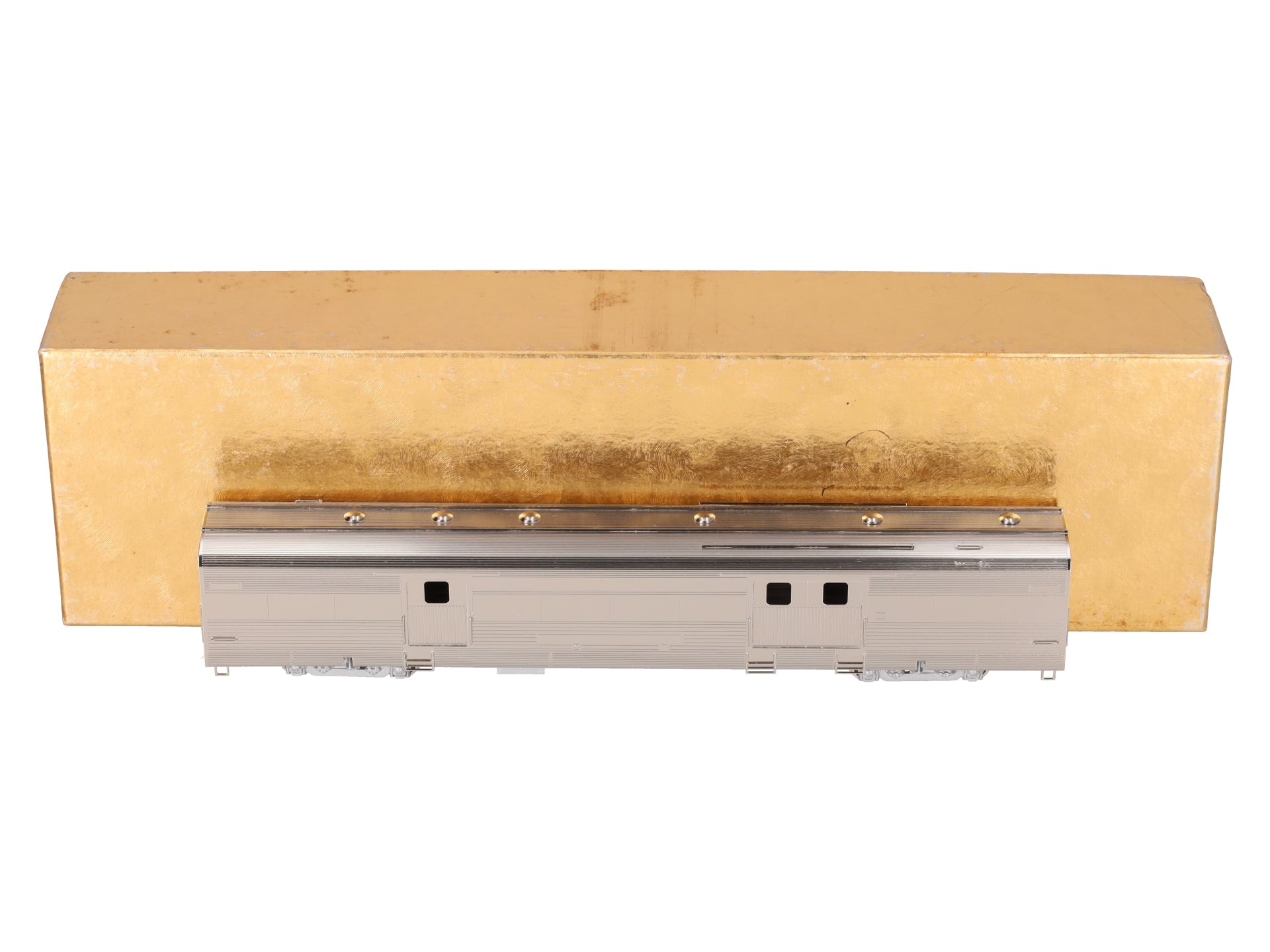 Oriental Limited 903 HO Scale BRASS 'Silver Bear' Baggage Car LN/Box