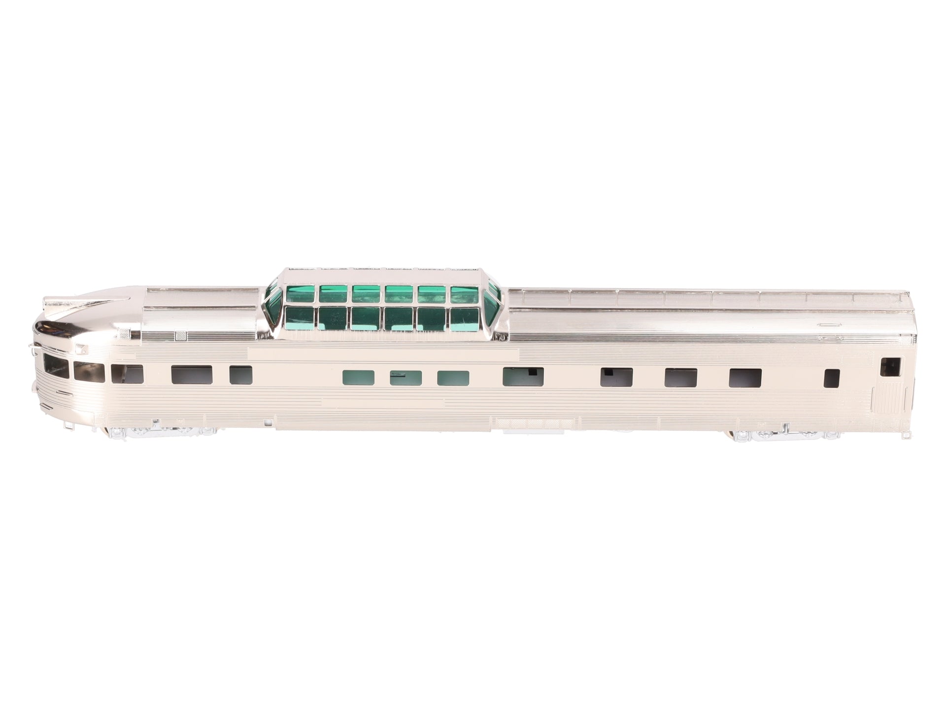 Oriental Limited HO BRASS California Zephyr Dome Sleeper Observation Car #375 LN/Box