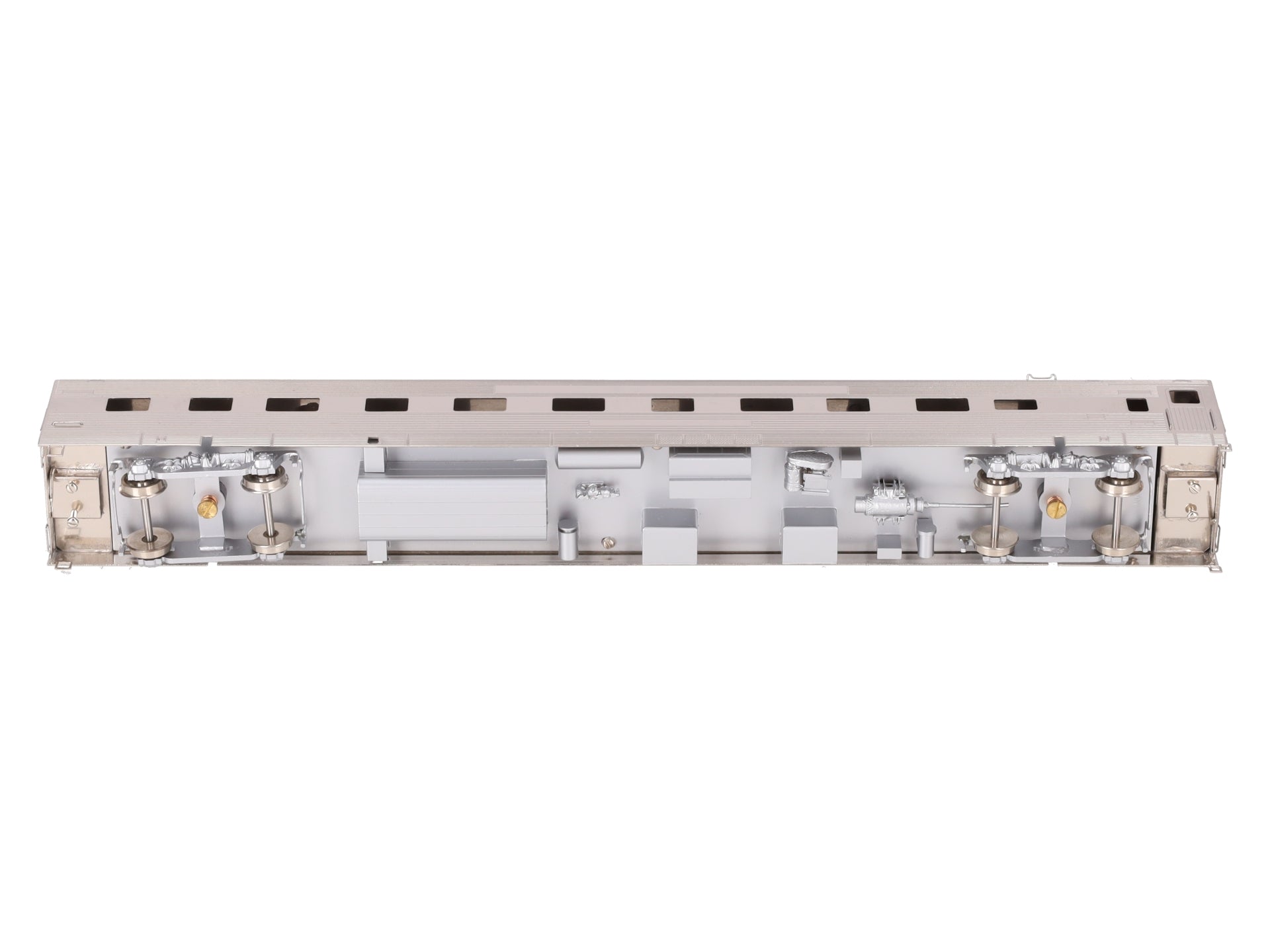 Oriental Limited 450 BRASS HO Scale Nickel Plated California Zephyr Sleeper #450 LN/Box