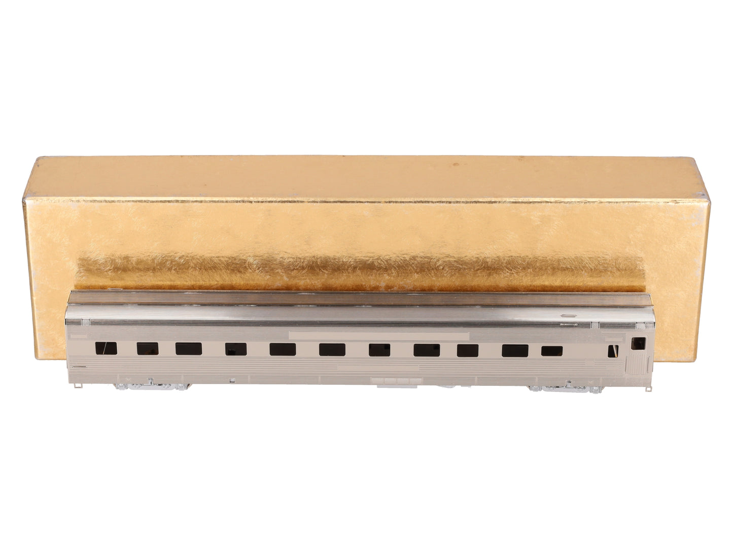Oriental Limited 450 BRASS HO Scale Nickel Plated California Zephyr Sleeper #450 LN/Box