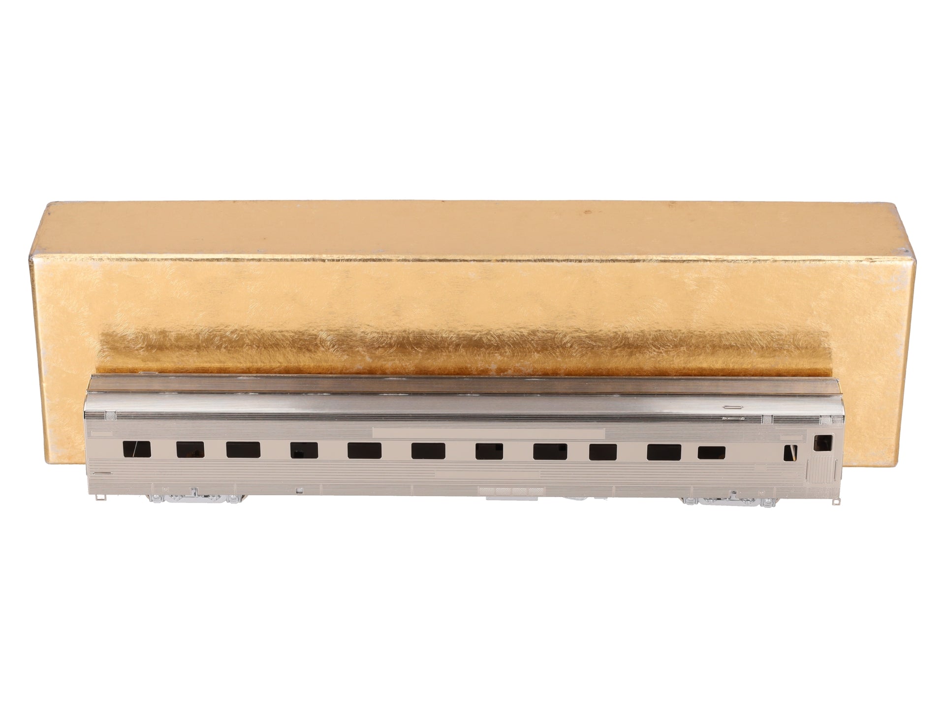 Oriental Limited 450 BRASS HO Scale Nickel Plated California Zephyr Sleeper #450 LN/Box