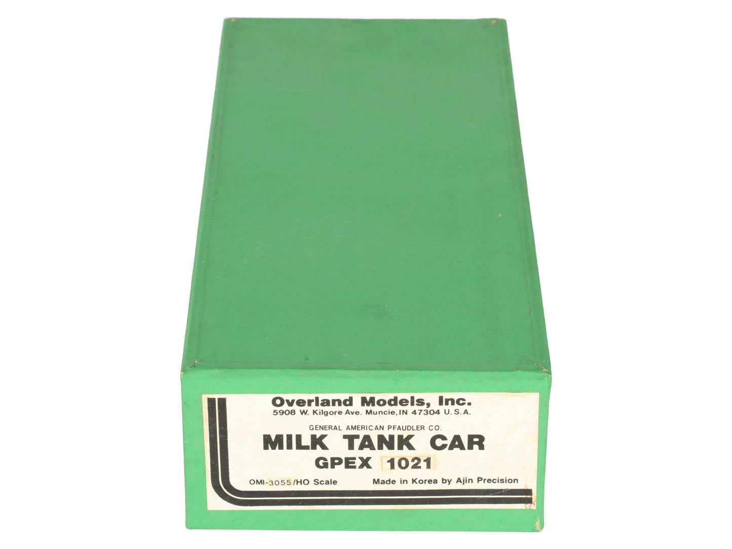 Overland 3055 HO BRASS GPEX Pfaudler Milk Car -Unpainted EX/Box