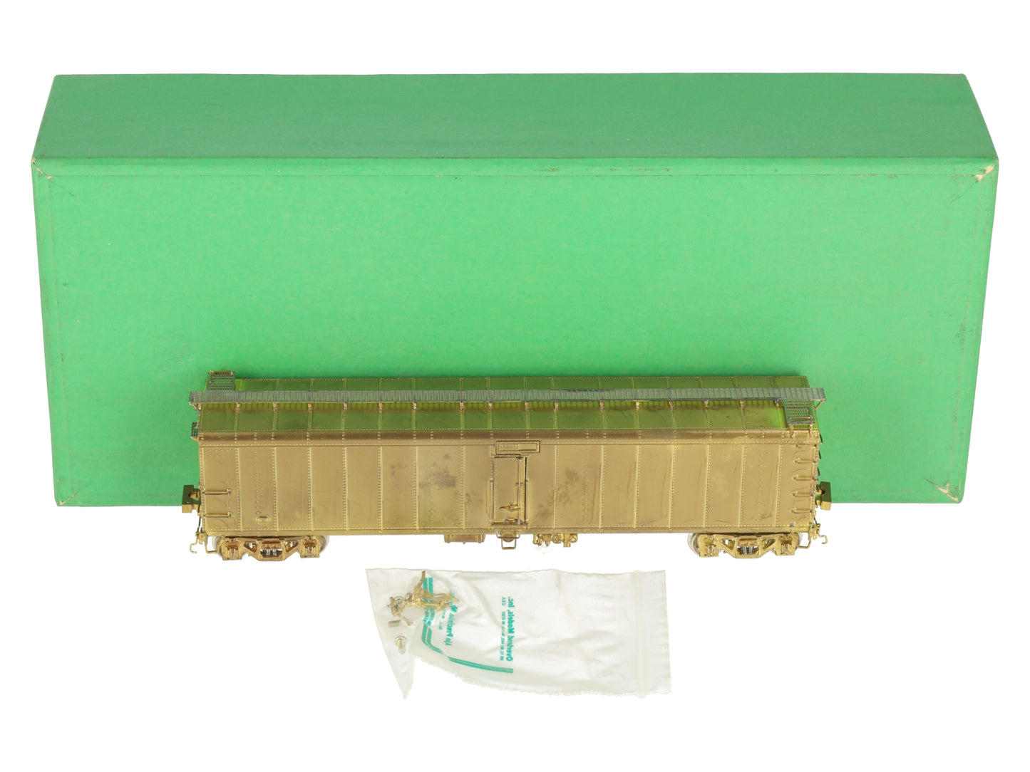 Overland 3055 HO BRASS GPEX Pfaudler Milk Car -Unpainted EX/Box