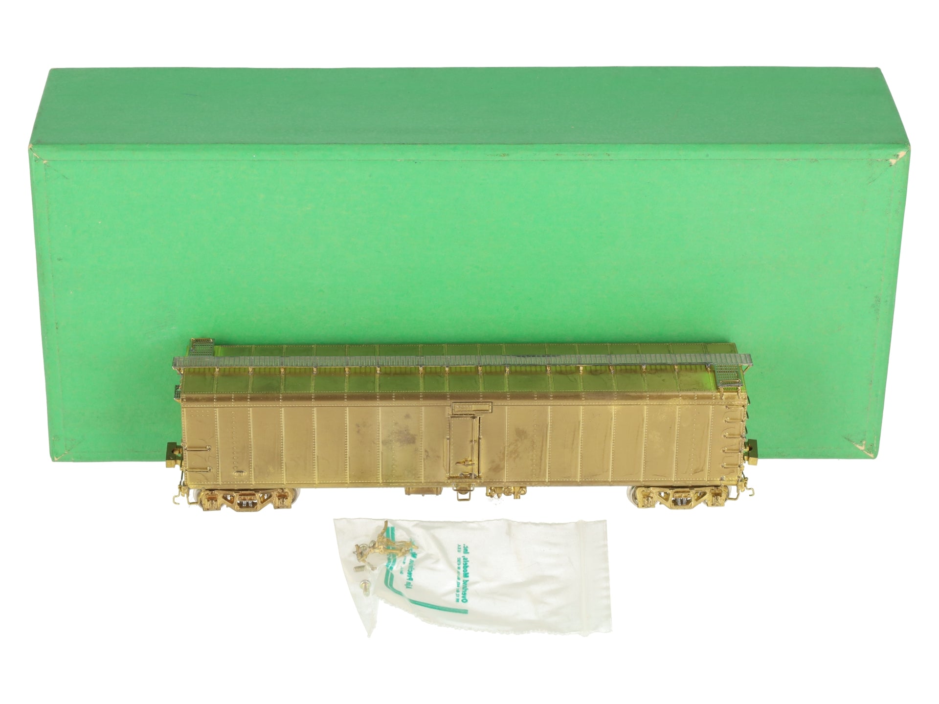 Overland 3055 HO BRASS GPEX Pfaudler Milk Car -Unpainted EX/Box