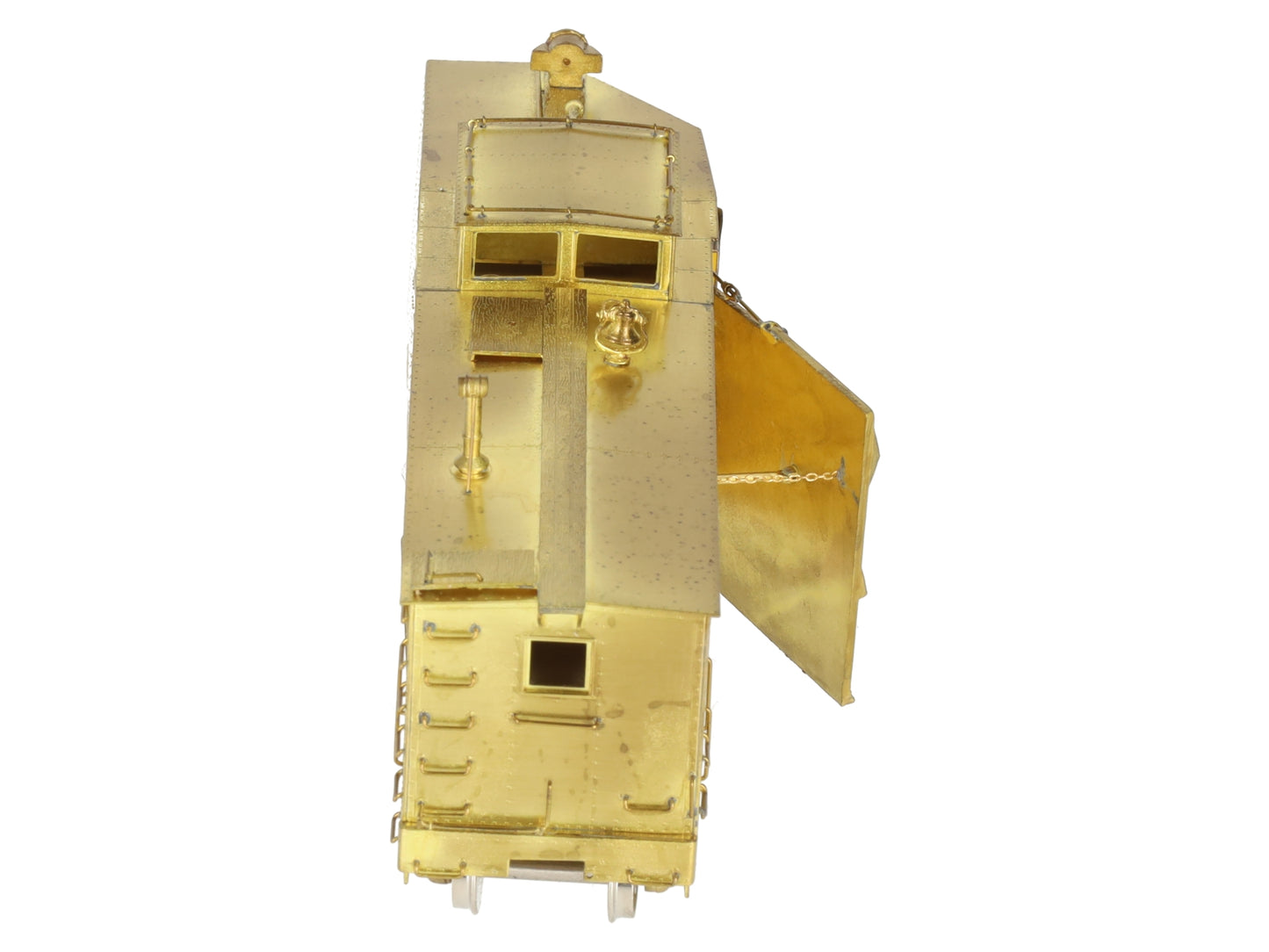 Overland OMI-1339 HO BRASS B&M Double Track Russell Steel Snowplow - Unpainted EX/Box