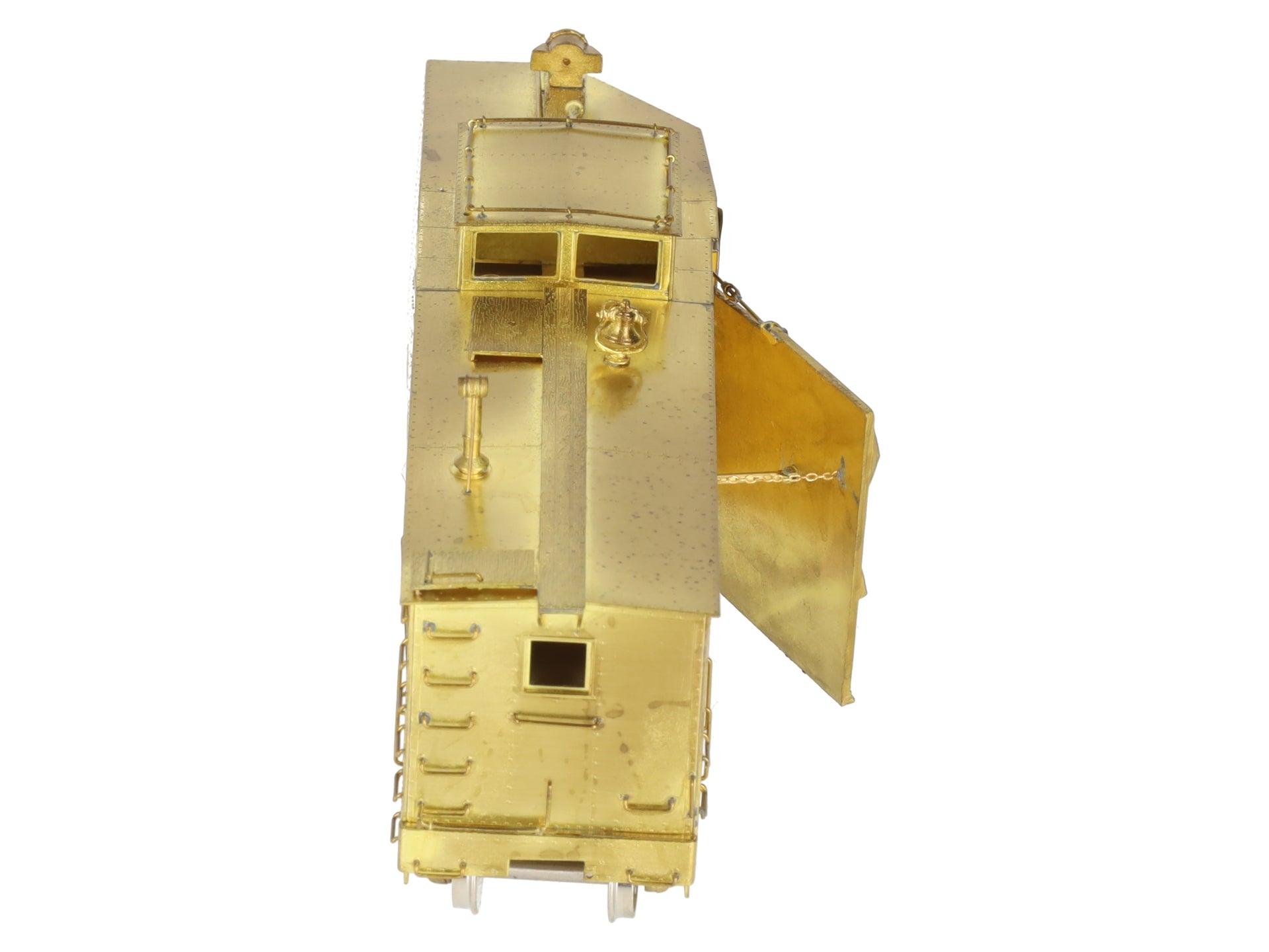 Overland OMI-1339 HO BRASS B&M Double Track Russell Steel Snowplow - Unpainted EX/Box