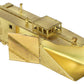 Overland OMI-1339 HO BRASS B&M Double Track Russell Steel Snowplow - Unpainted EX/Box