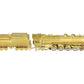 Overland 1559 HO Scale BRASS UP 4-8-2 Steam Locomotive & Tender - Unpainted LN/Box