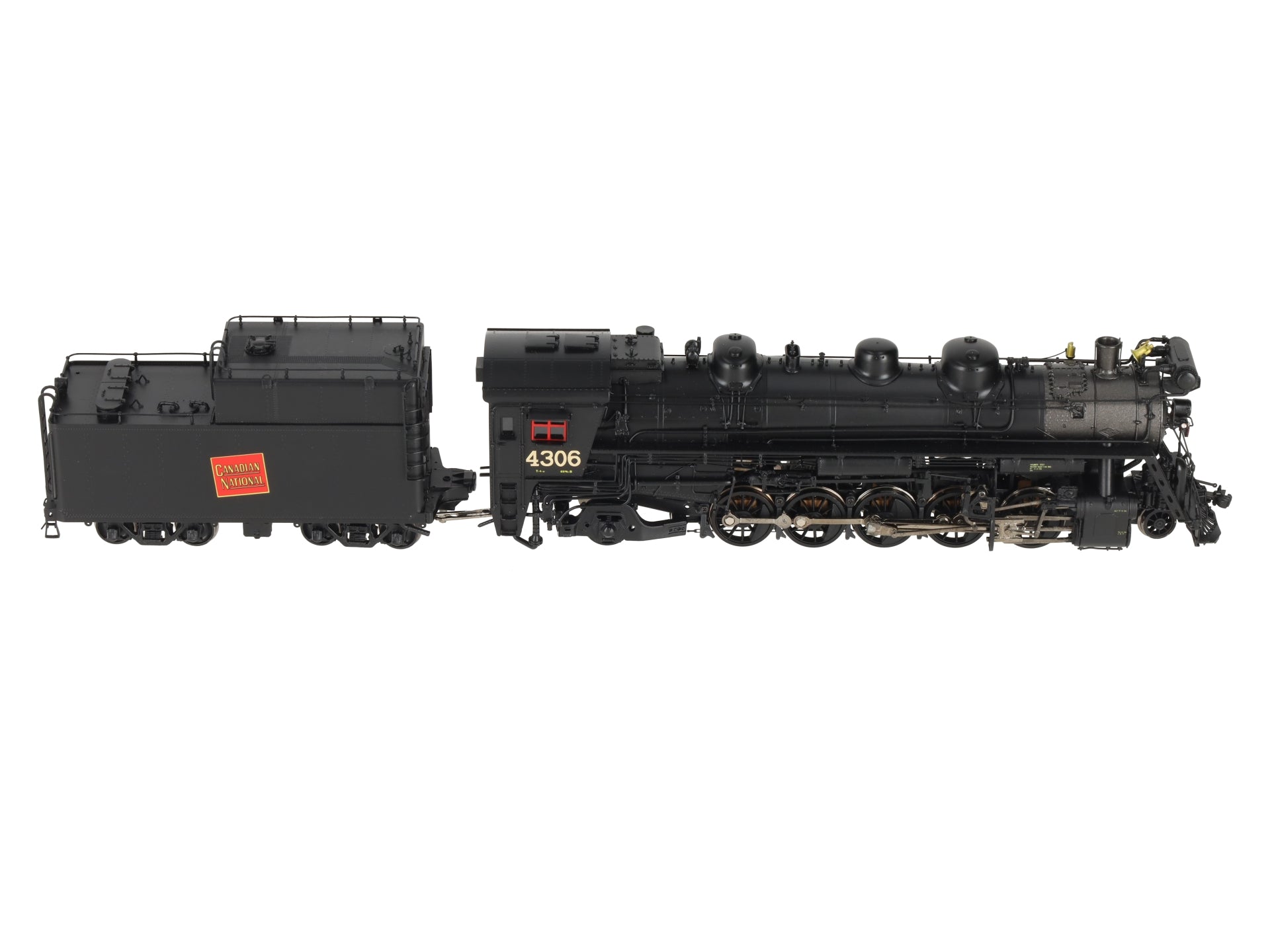 Overland 4550.1 HO Brass CNR T-4a 2-10-2 Steam Locomotive #4306- Factory Painted LN/Box