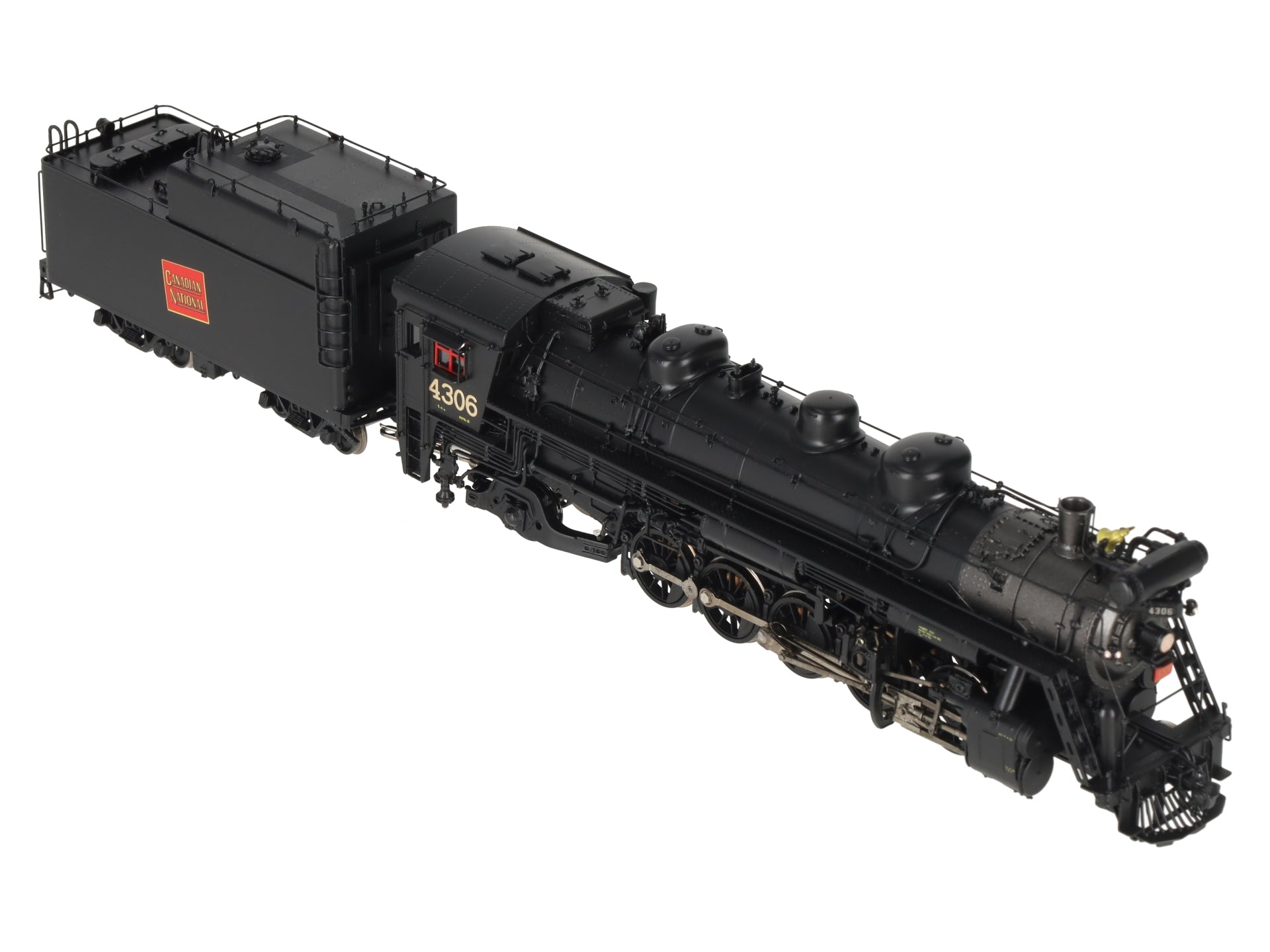 Overland 4550.1 HO Brass CNR T-4a 2-10-2 Steam Locomotive #4306- Factory Painted LN/Box
